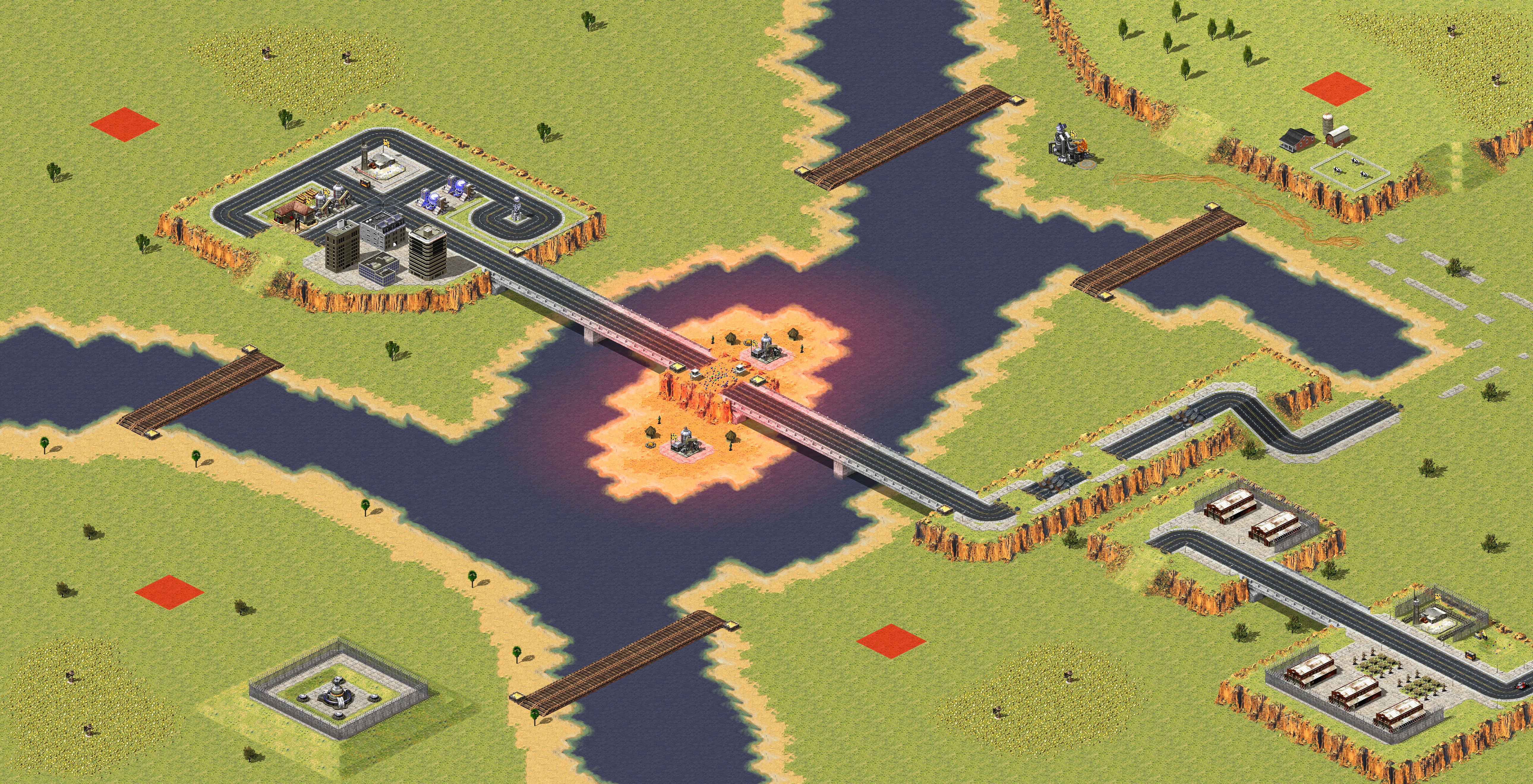 Rendered map: Tributaries