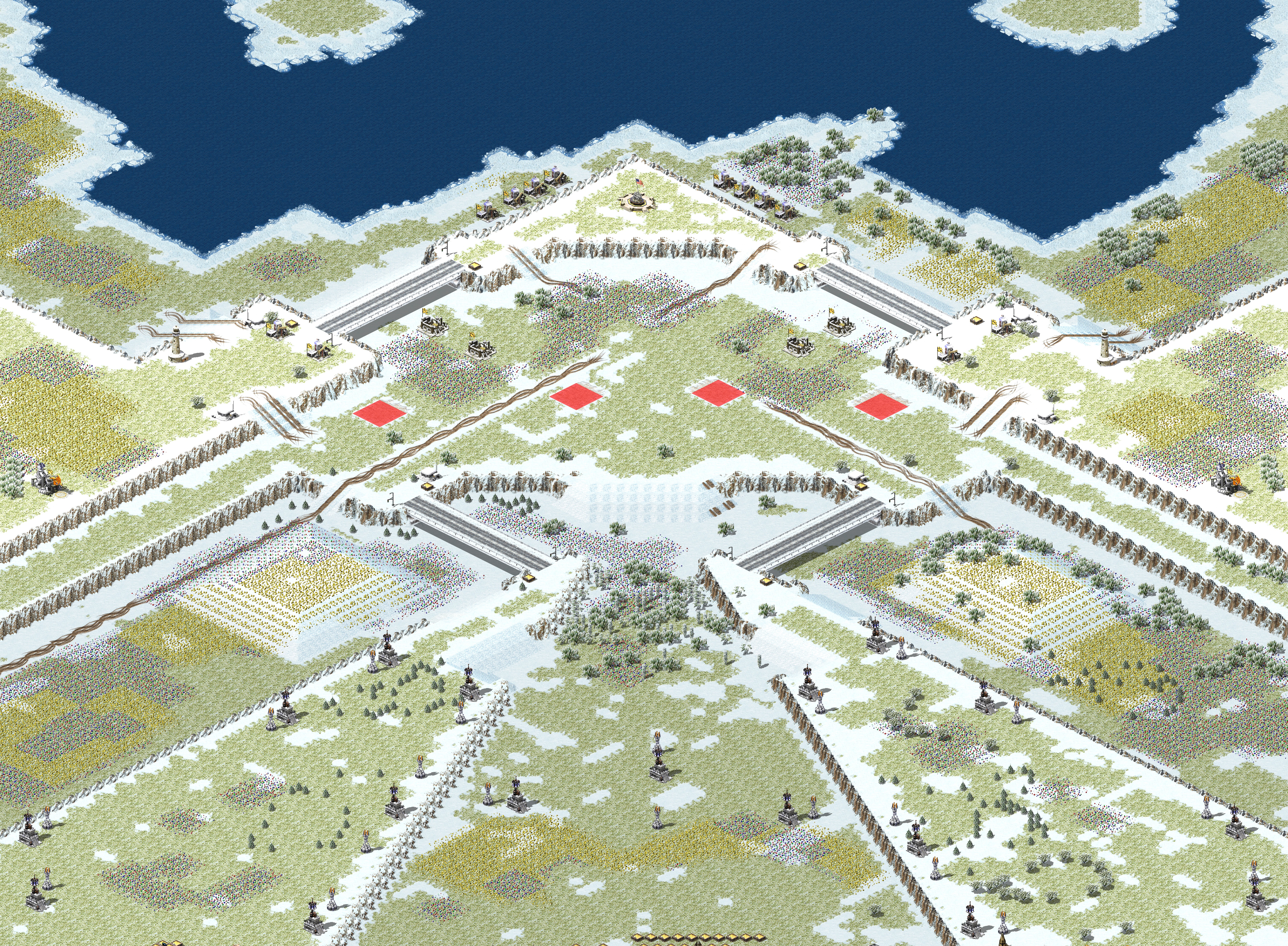 Rendered map: Arctic Ice Hell