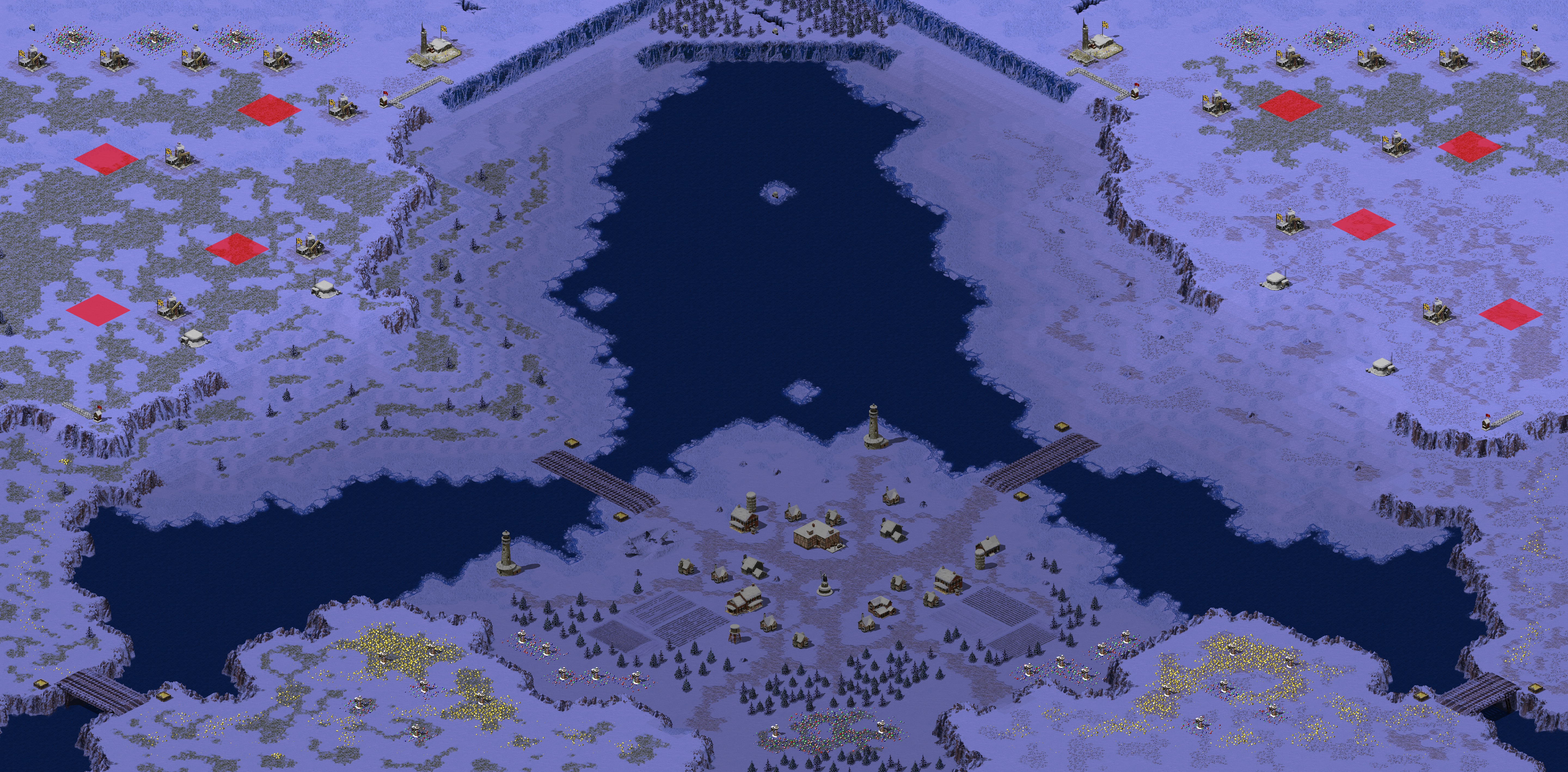 Rendered map: King's Continent 4v4