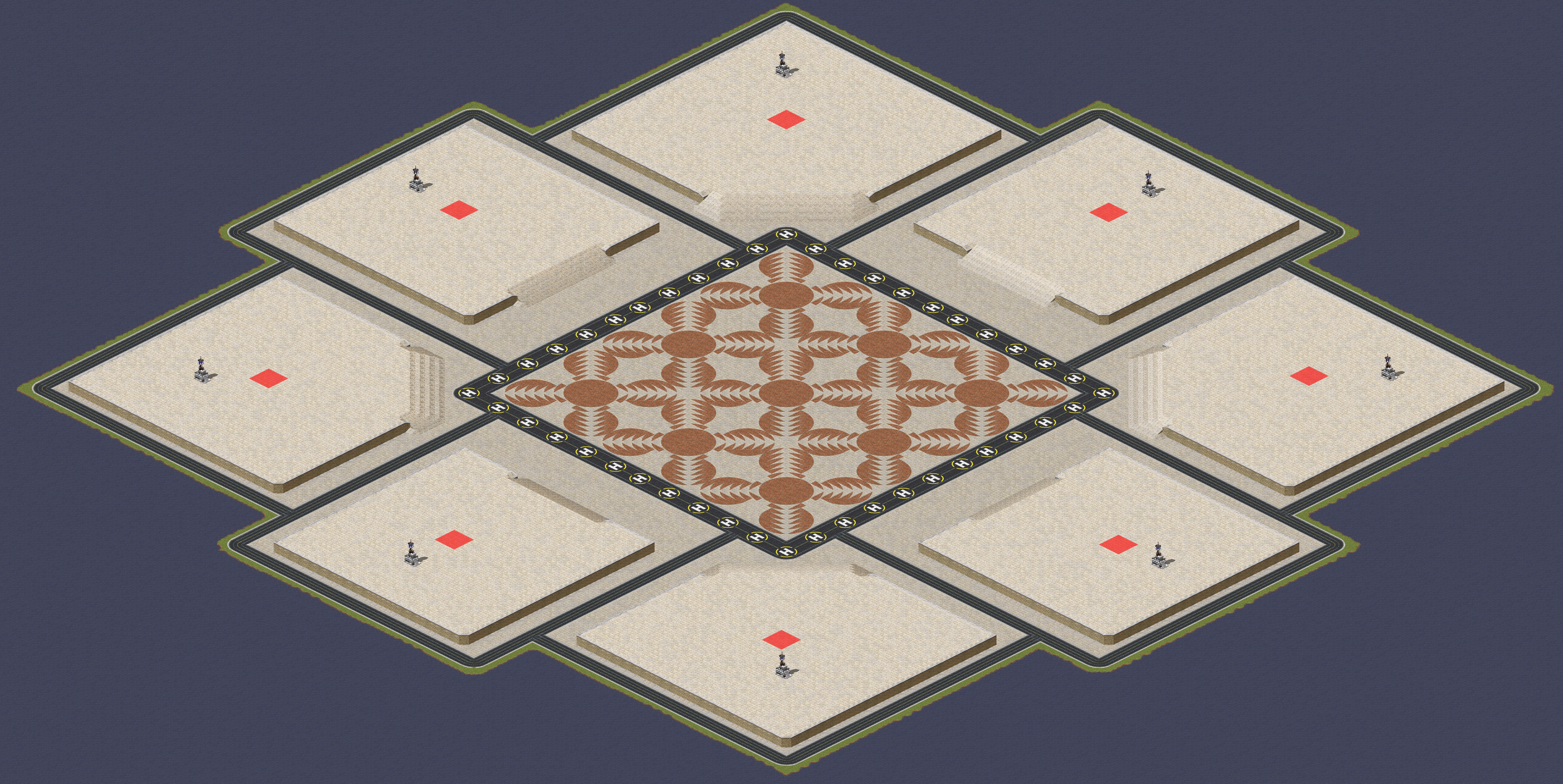 Rendered map: Lazy Tank Battle