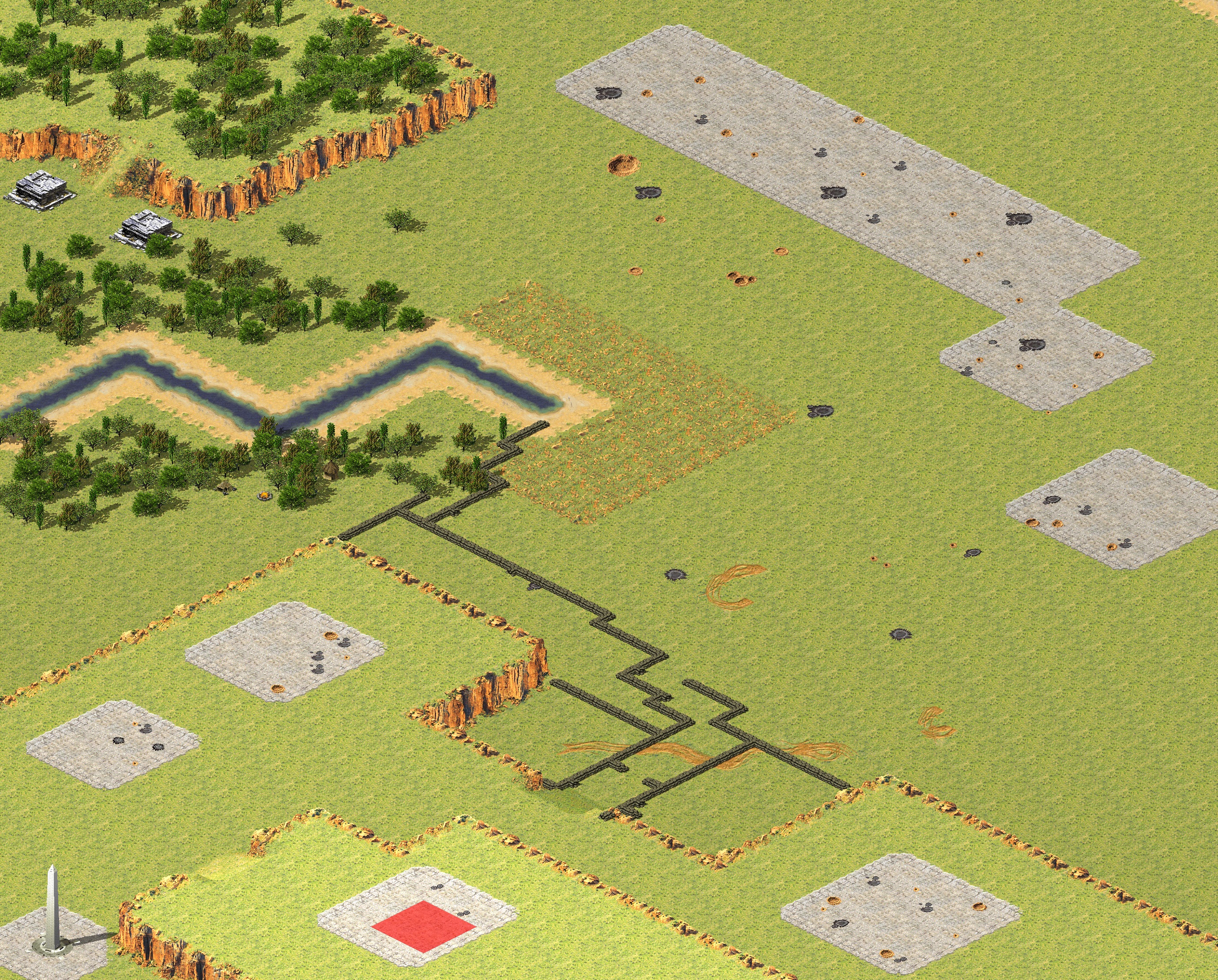Rendered map: Very Easy
