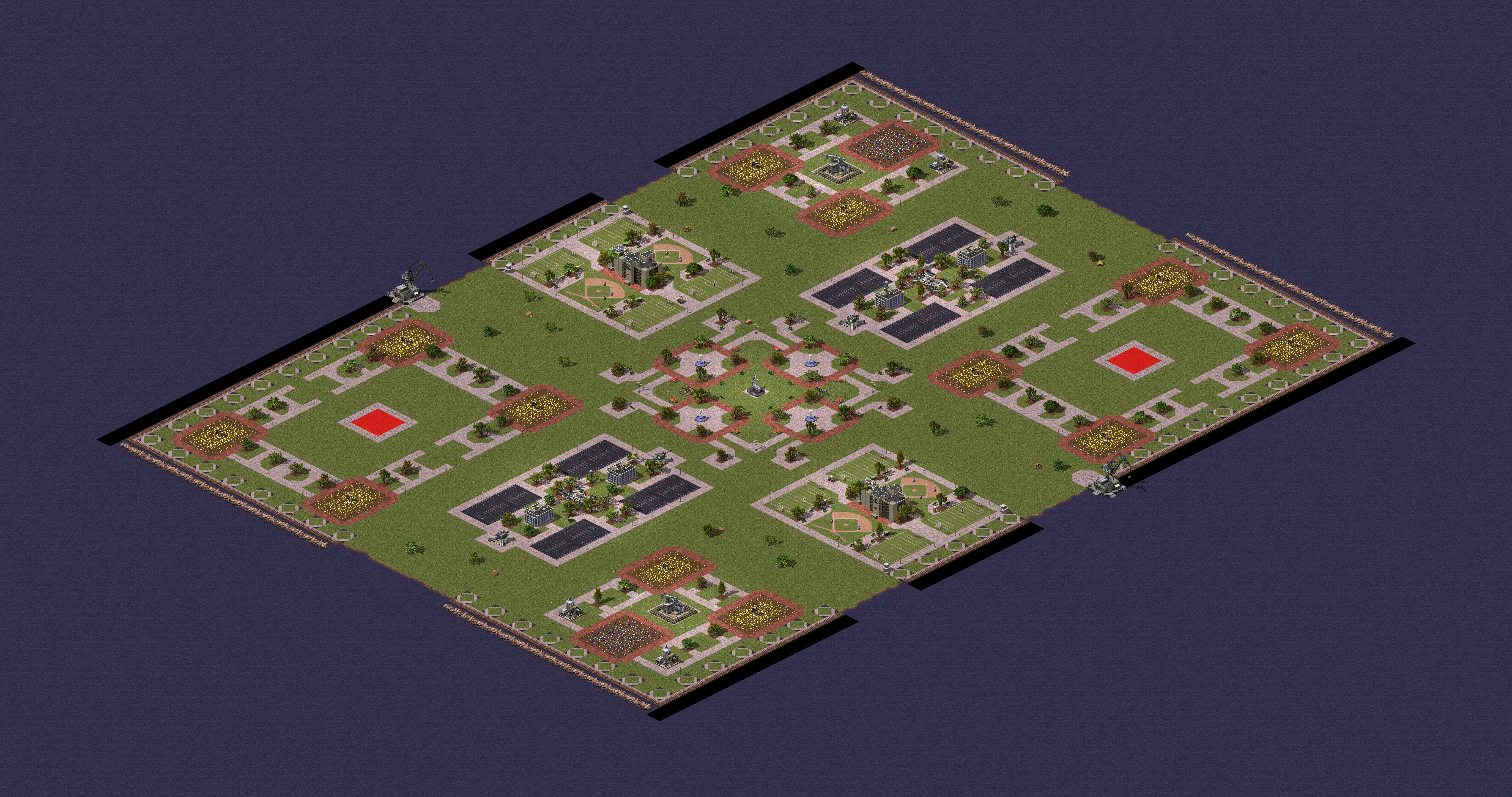 Rendered map: Frontier Duelists