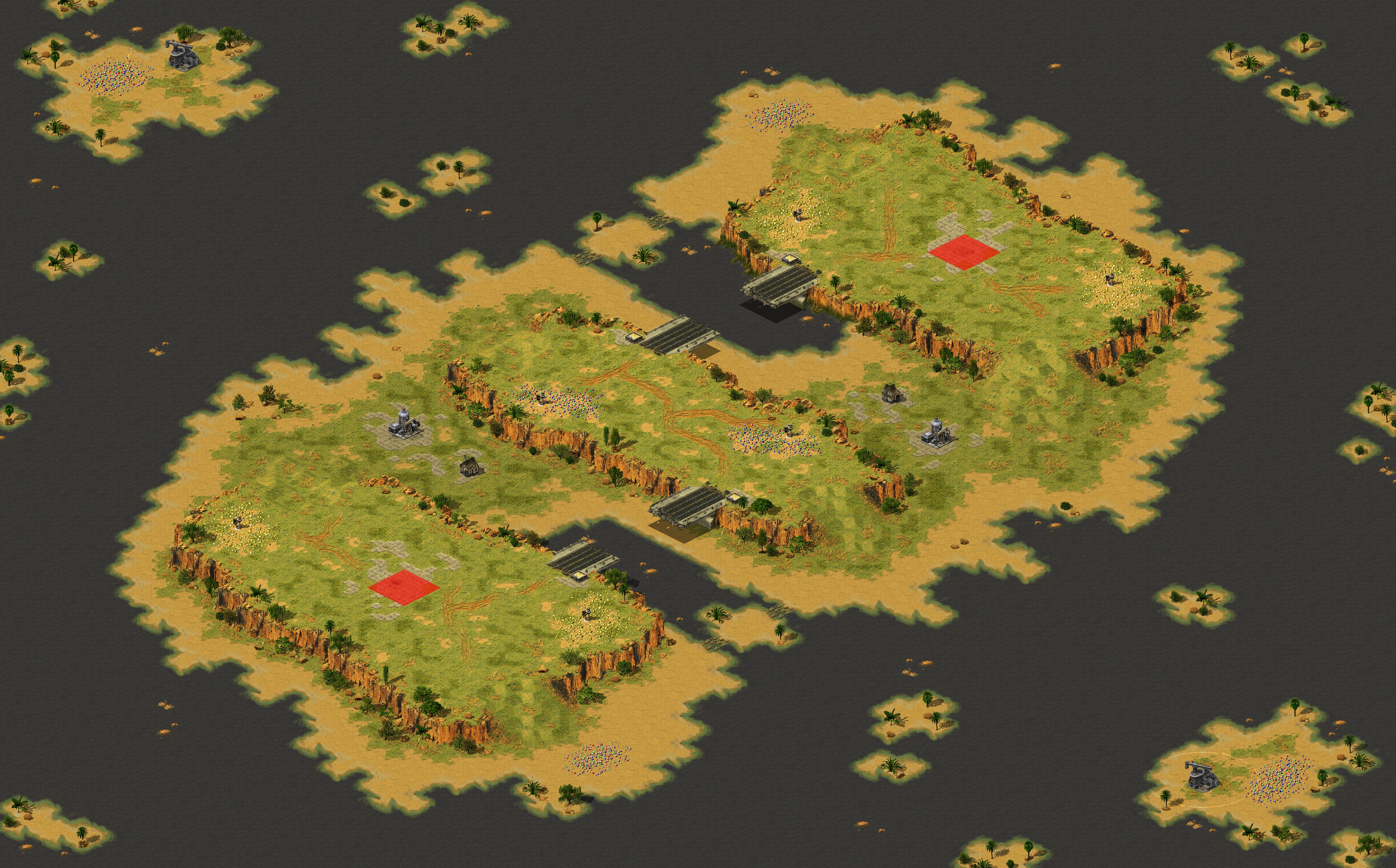 Rendered map: Twin Peaks