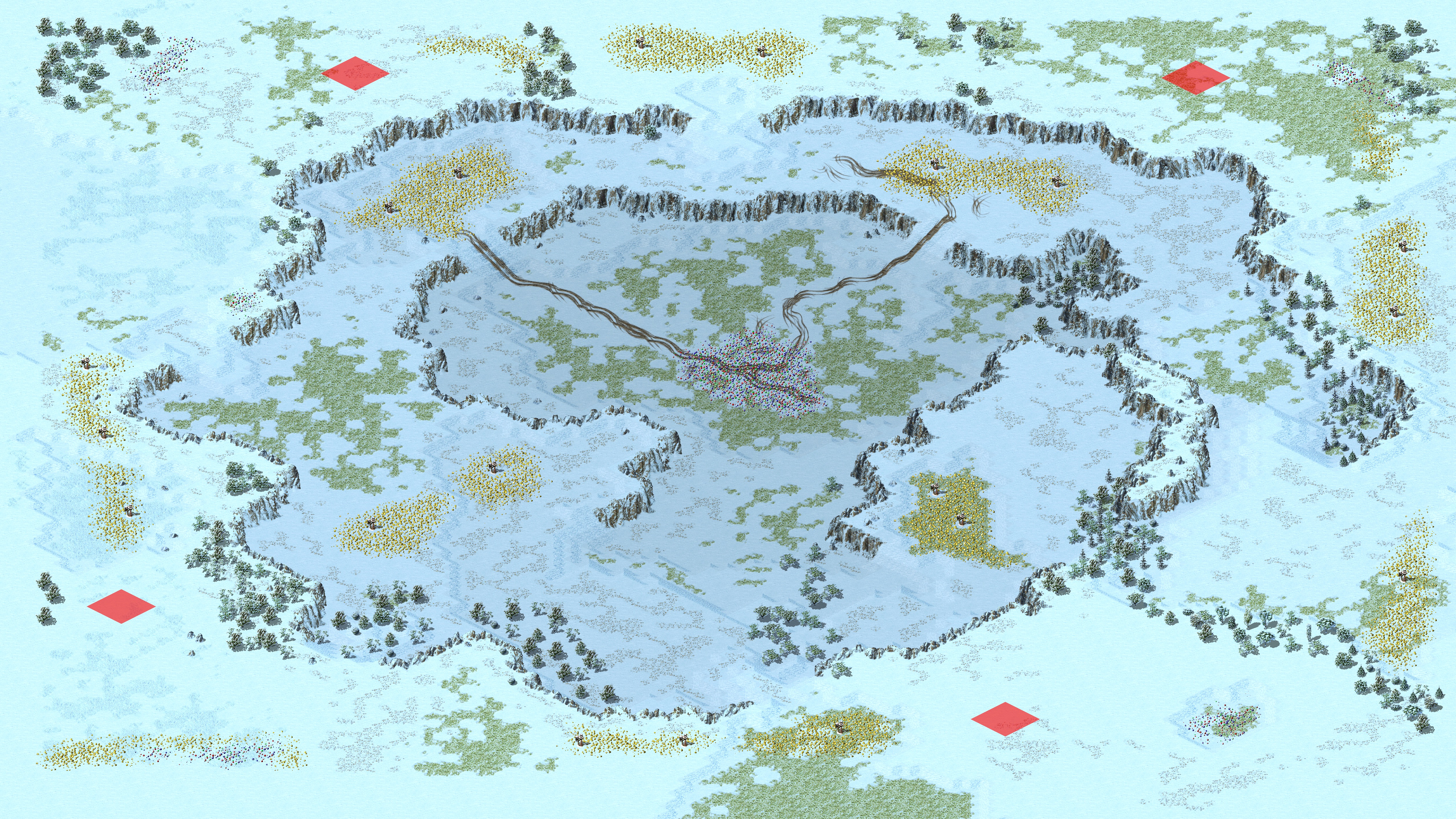 Rendered map: Heck Freezes Over Corners