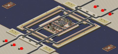 Rendered preview of Bridge Wars (by Thrawn28)