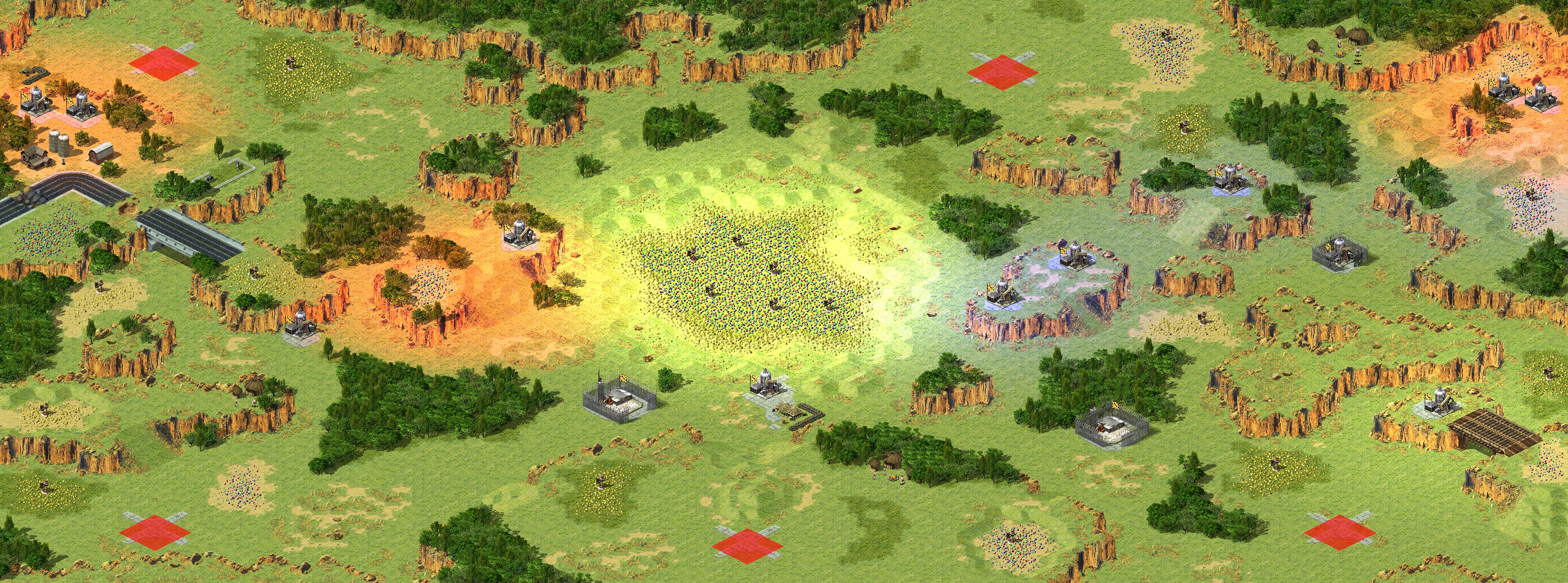 Rendered map: Fertile Plain (3-5)