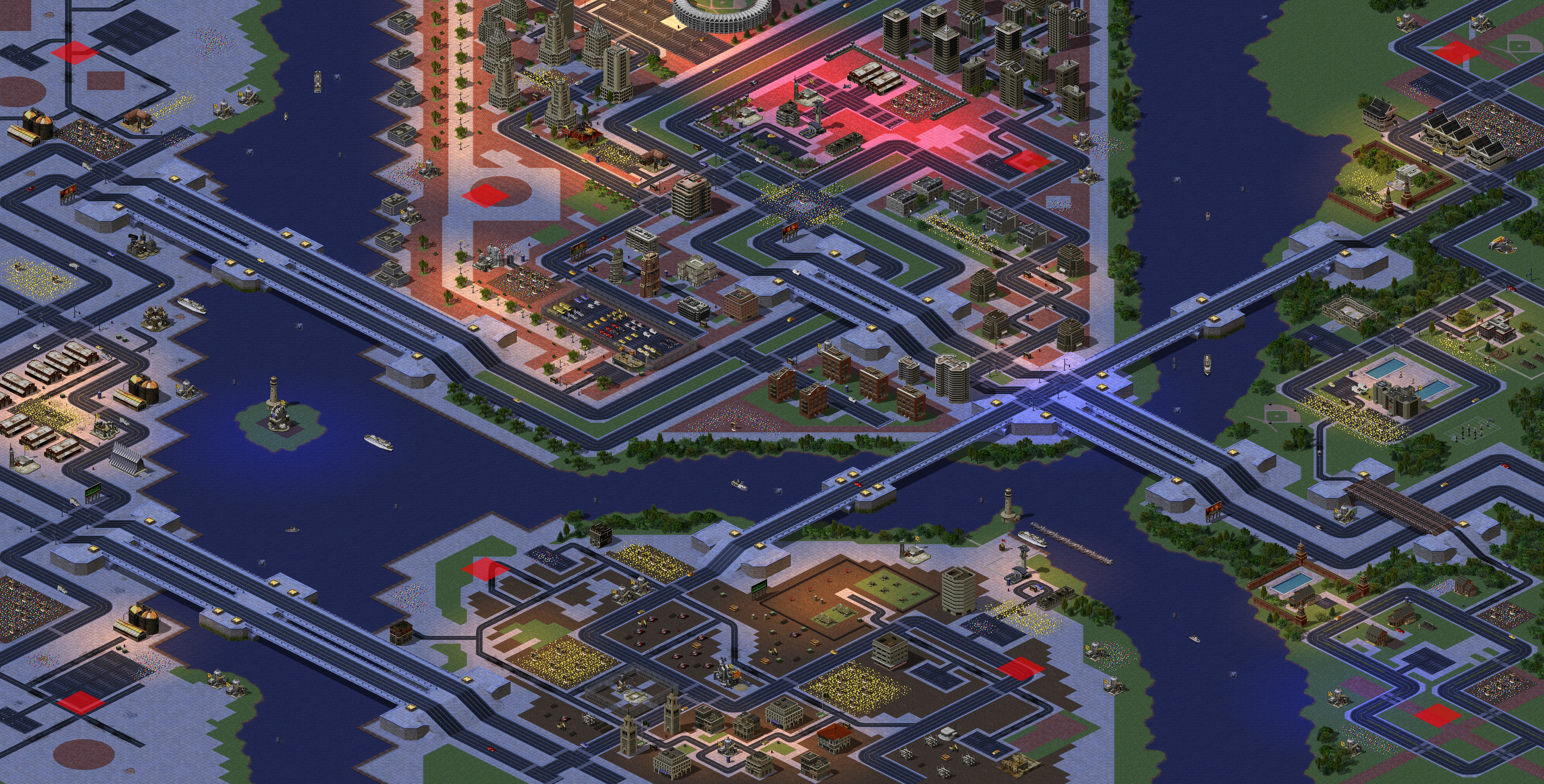 Rendered map: Pollution City (zoom edition)