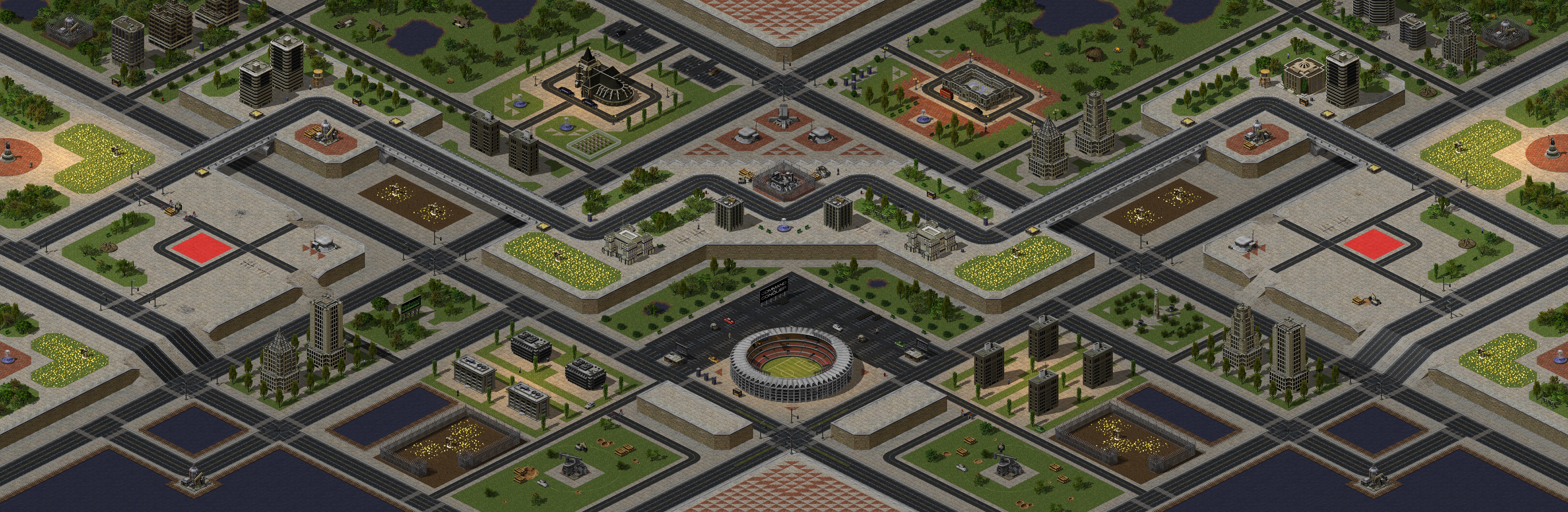 Rendered map: Baltic Arena