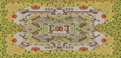 Rendered preview of Central Quad