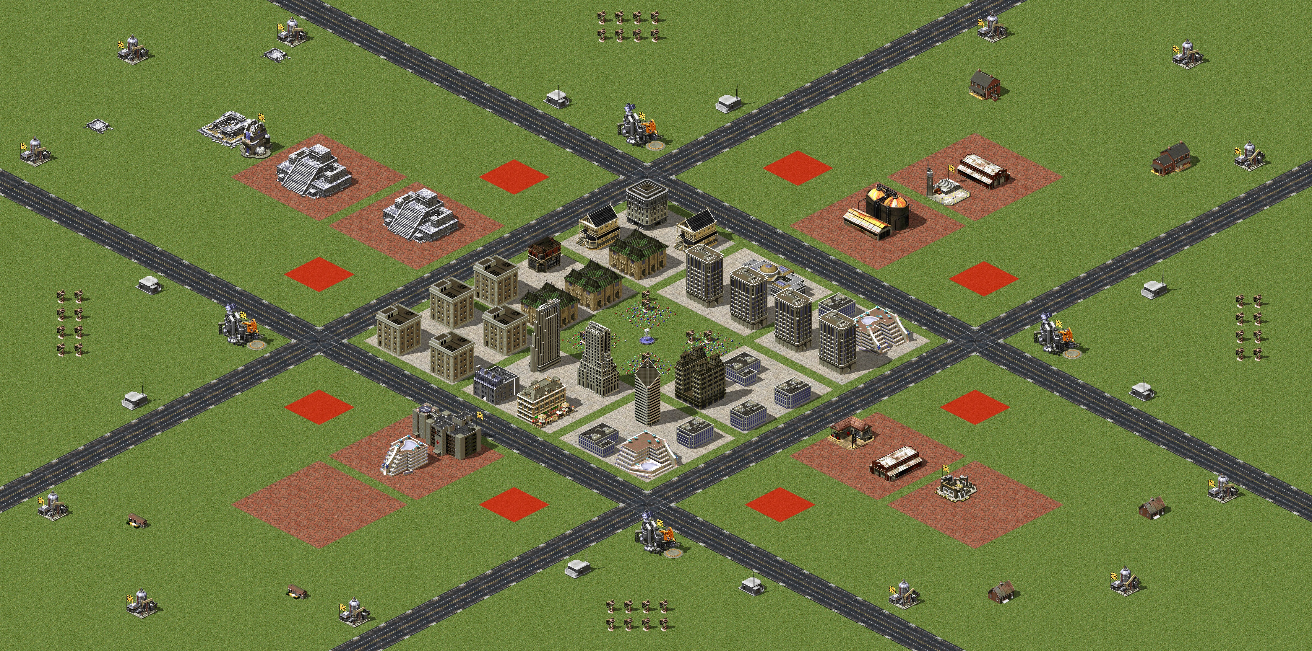Rendered map: House War