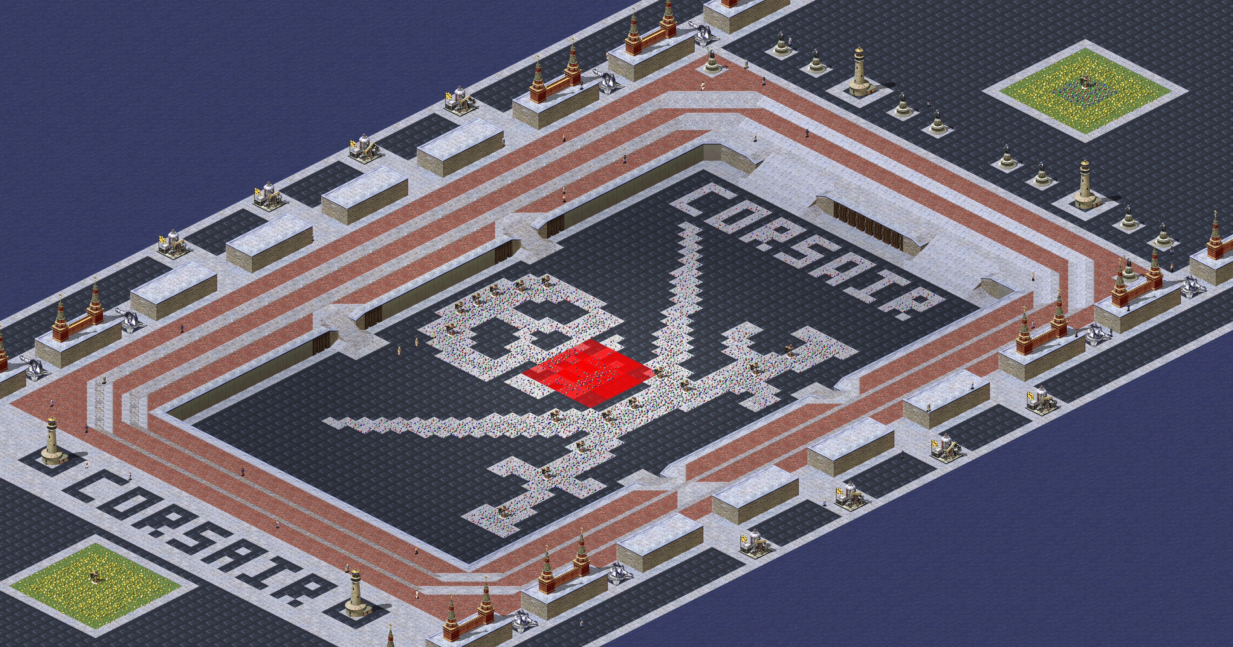 Rendered map: Pirate Ship Melee Patch