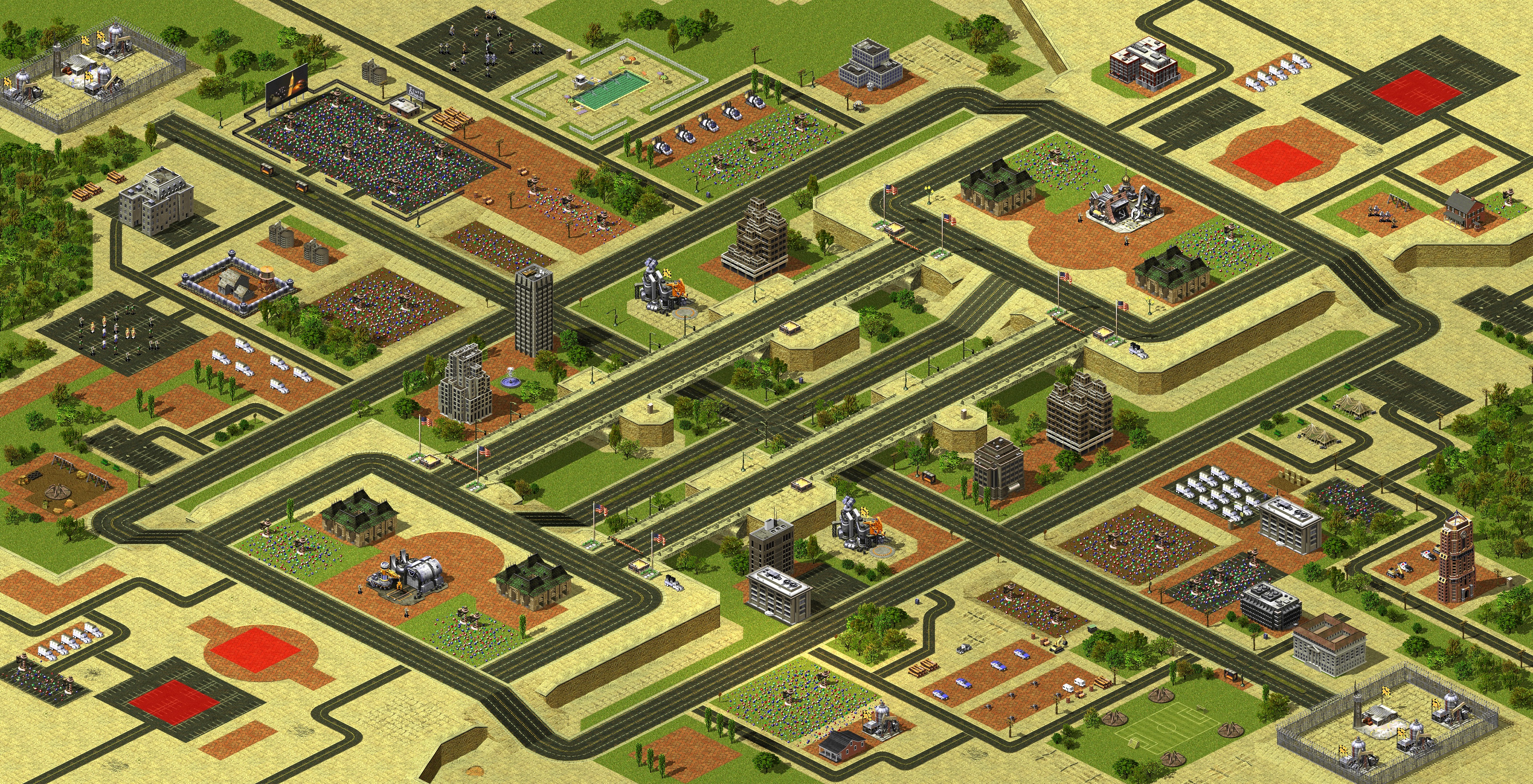 Rendered map: Hidden City