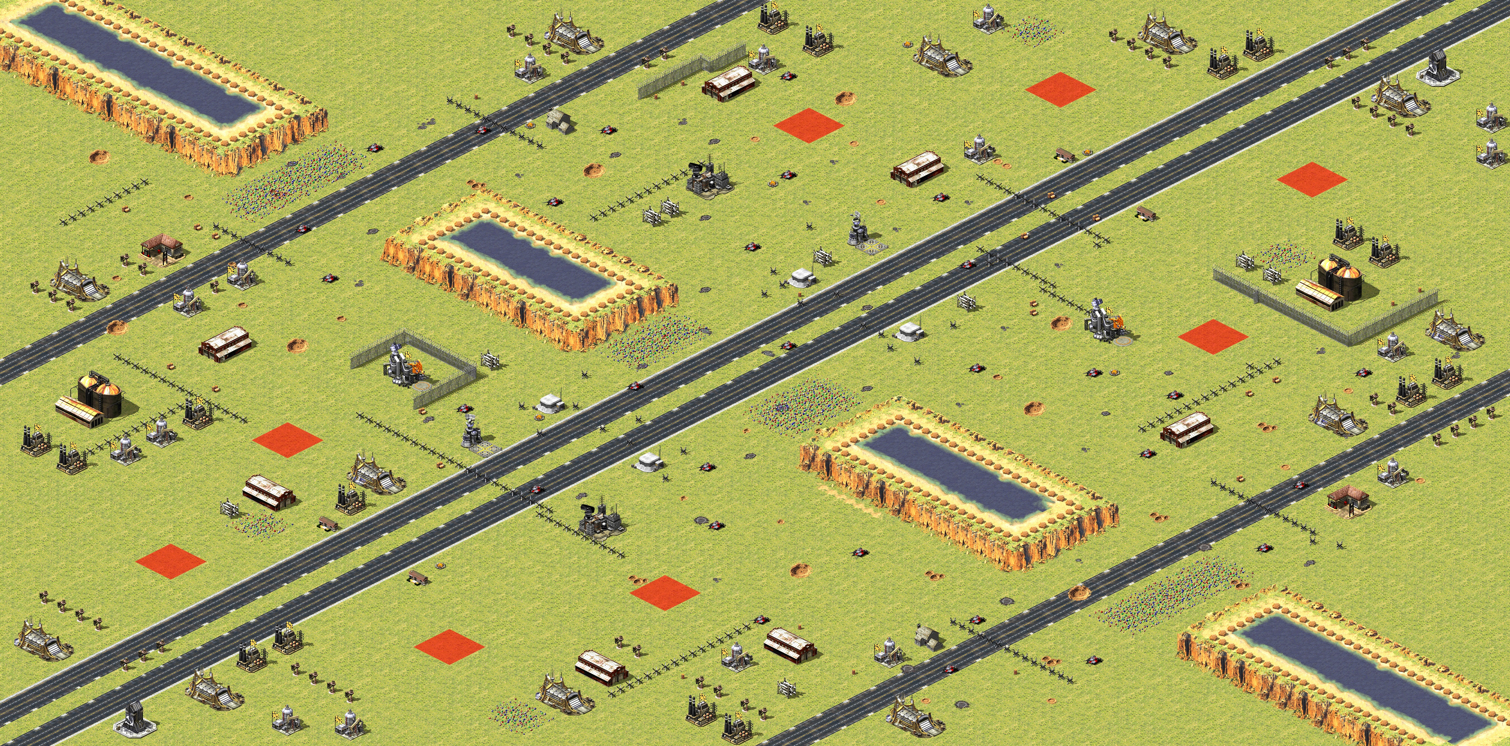 Rendered map: Nuclear Rush 4v4