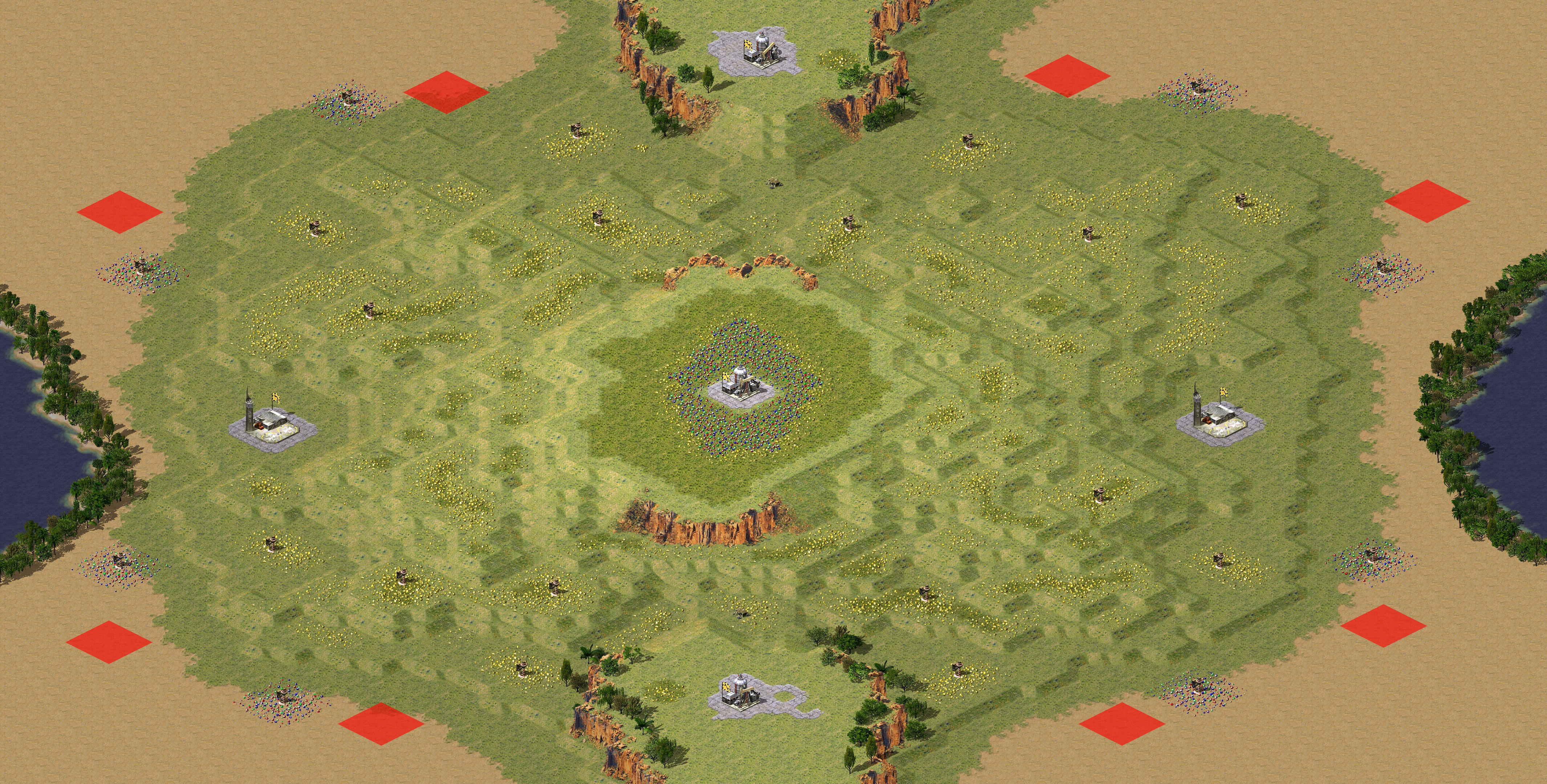 Rendered map: King of the Hill