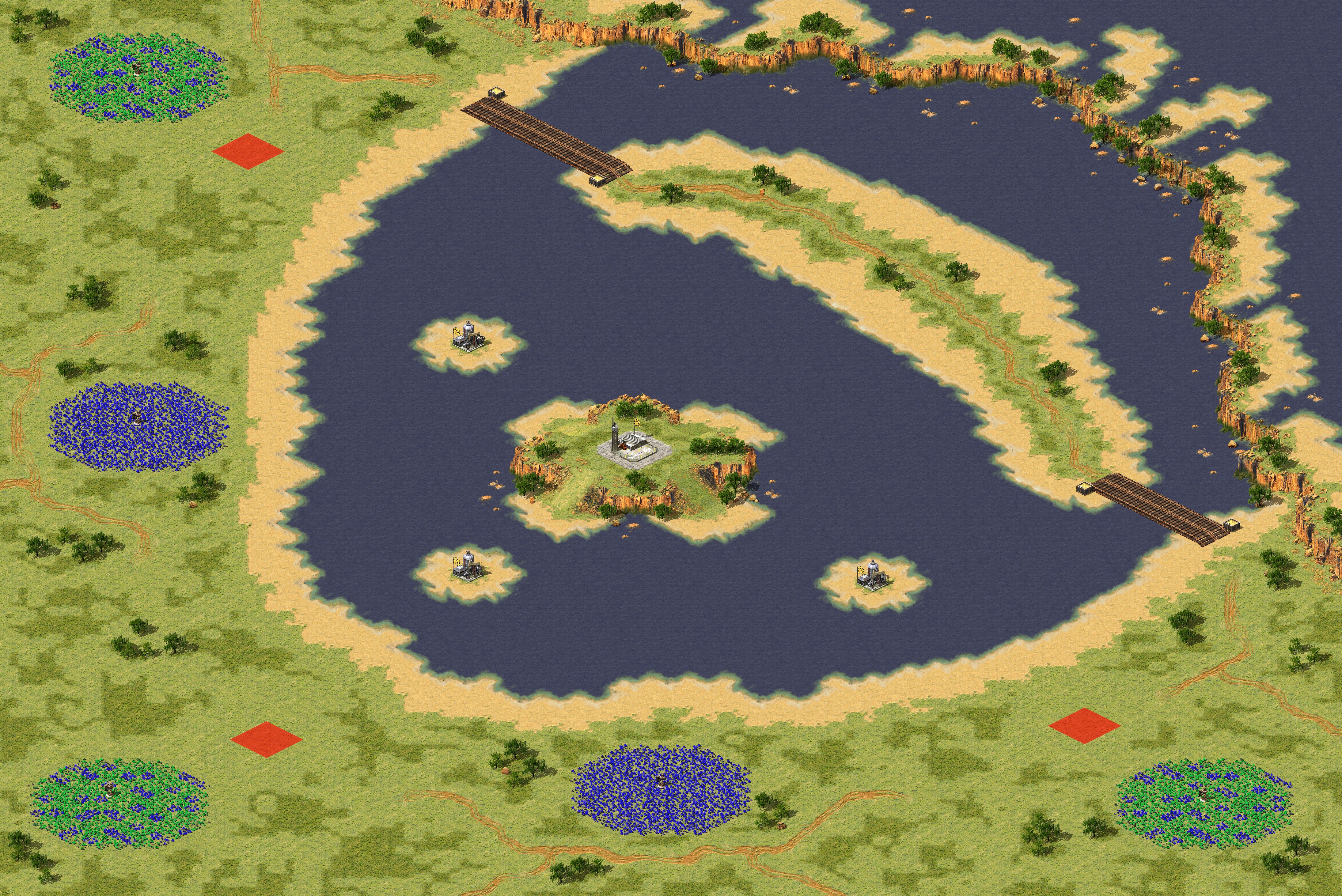 Rendered map: (3) Rapid Trio