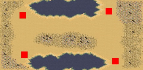Rendered preview of Desert (2v2)