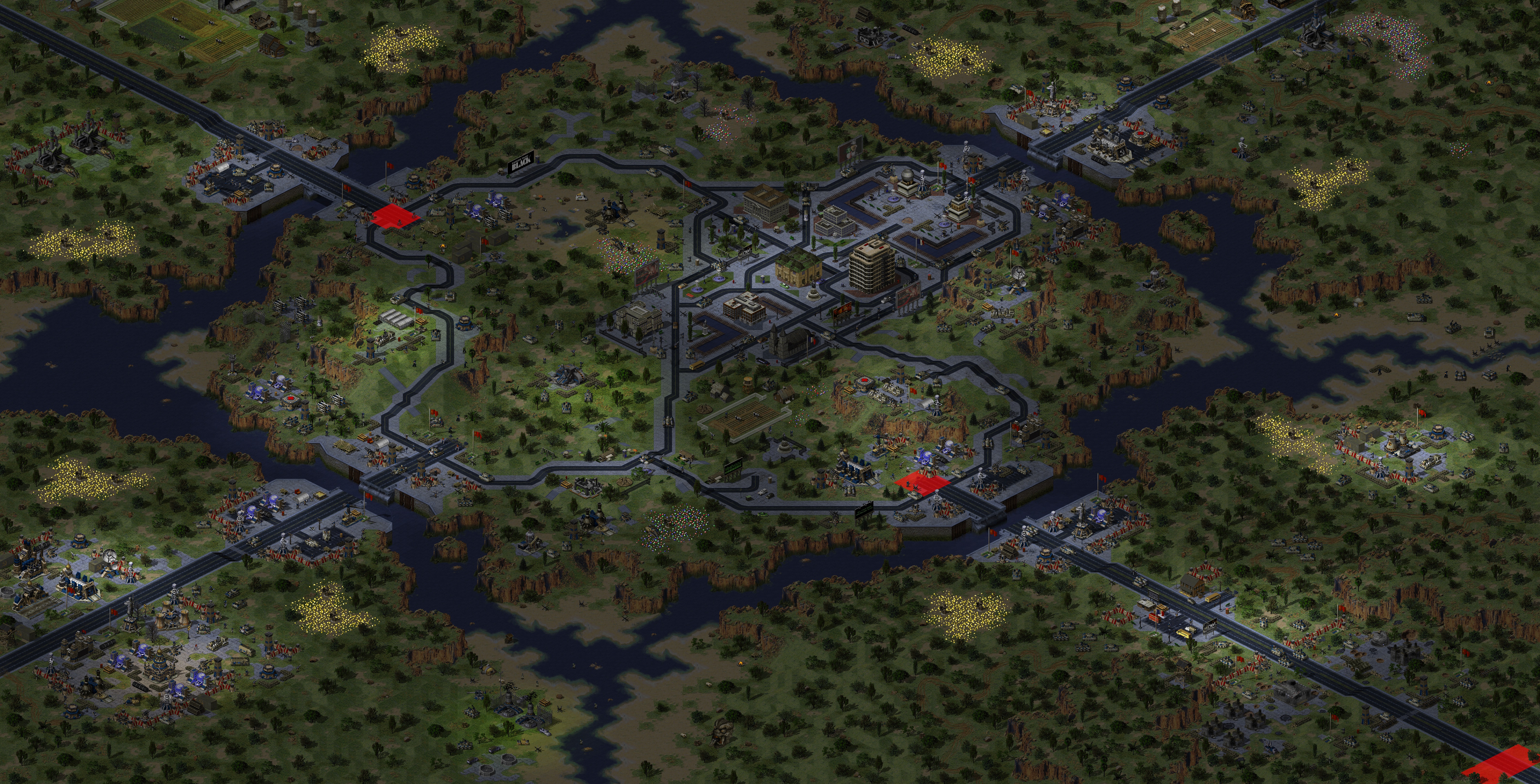 Rendered map: Allies: Panzer Ace