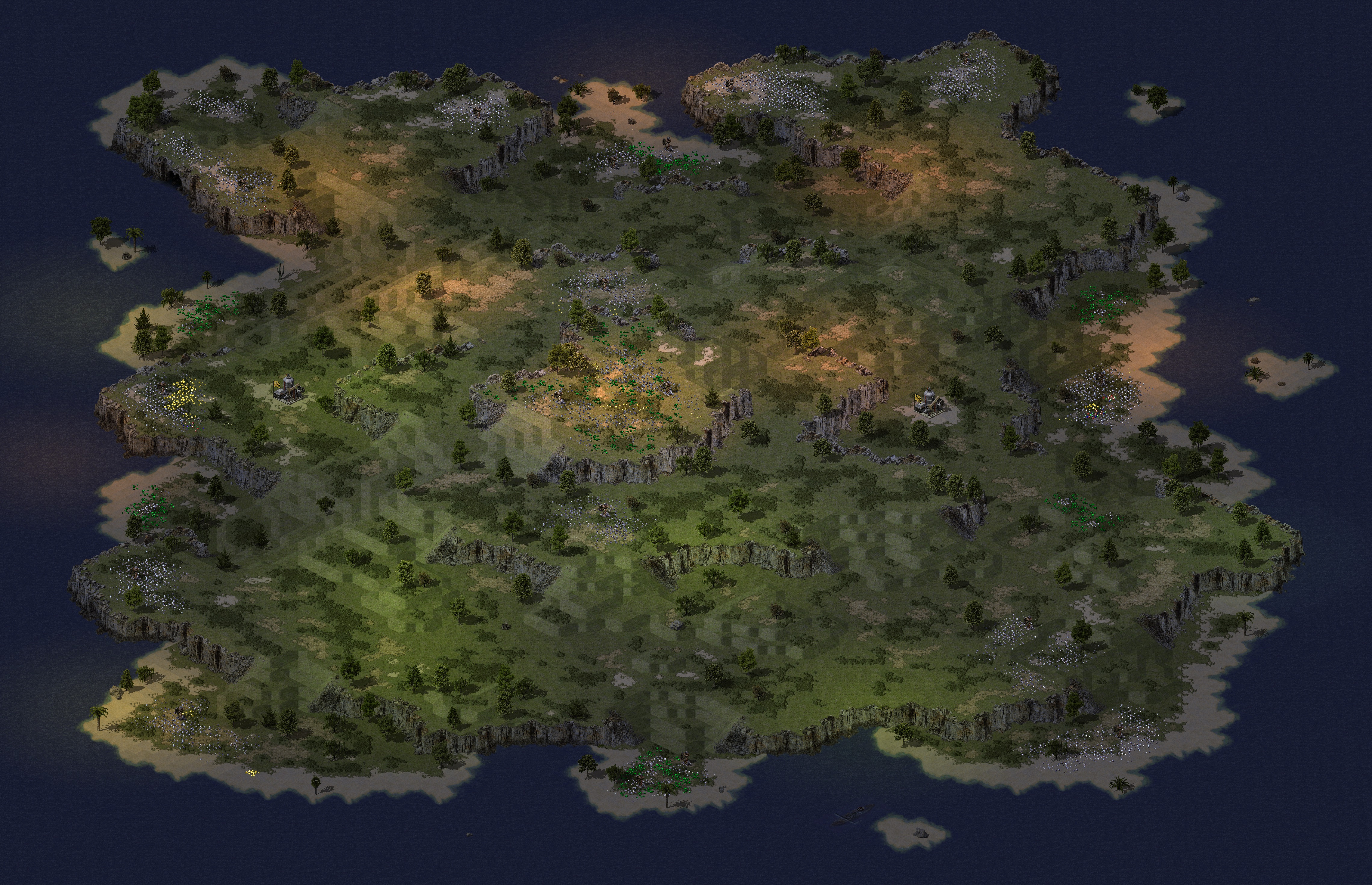 Rendered map: Eventide