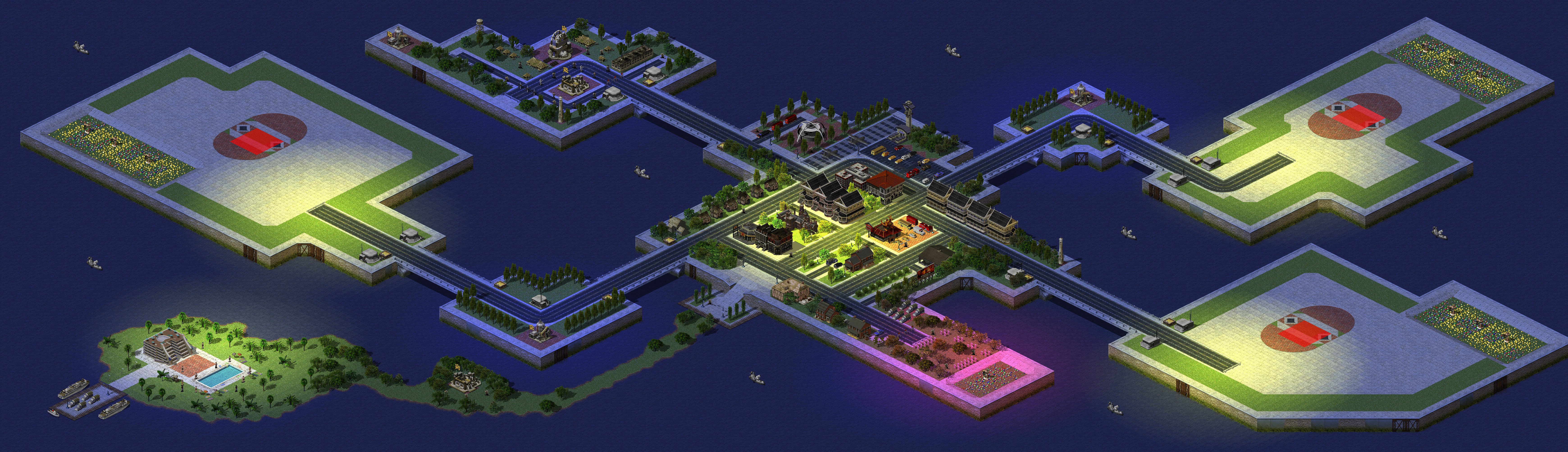 Rendered map: The Return Of Battlestar