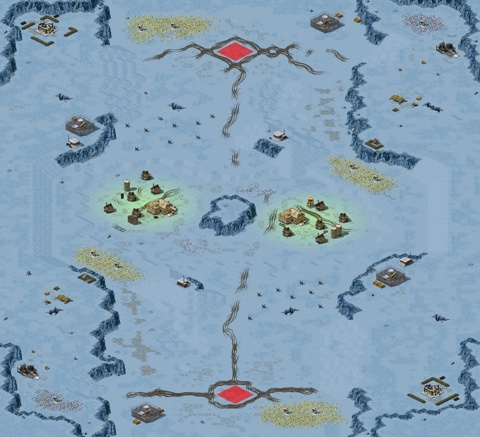 Rendered preview of Glacier Gorge