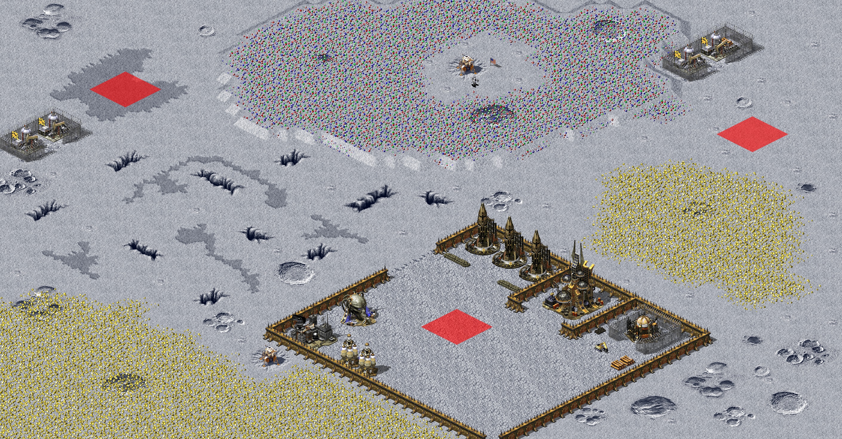 Rendered map: The Last Lunar Landing