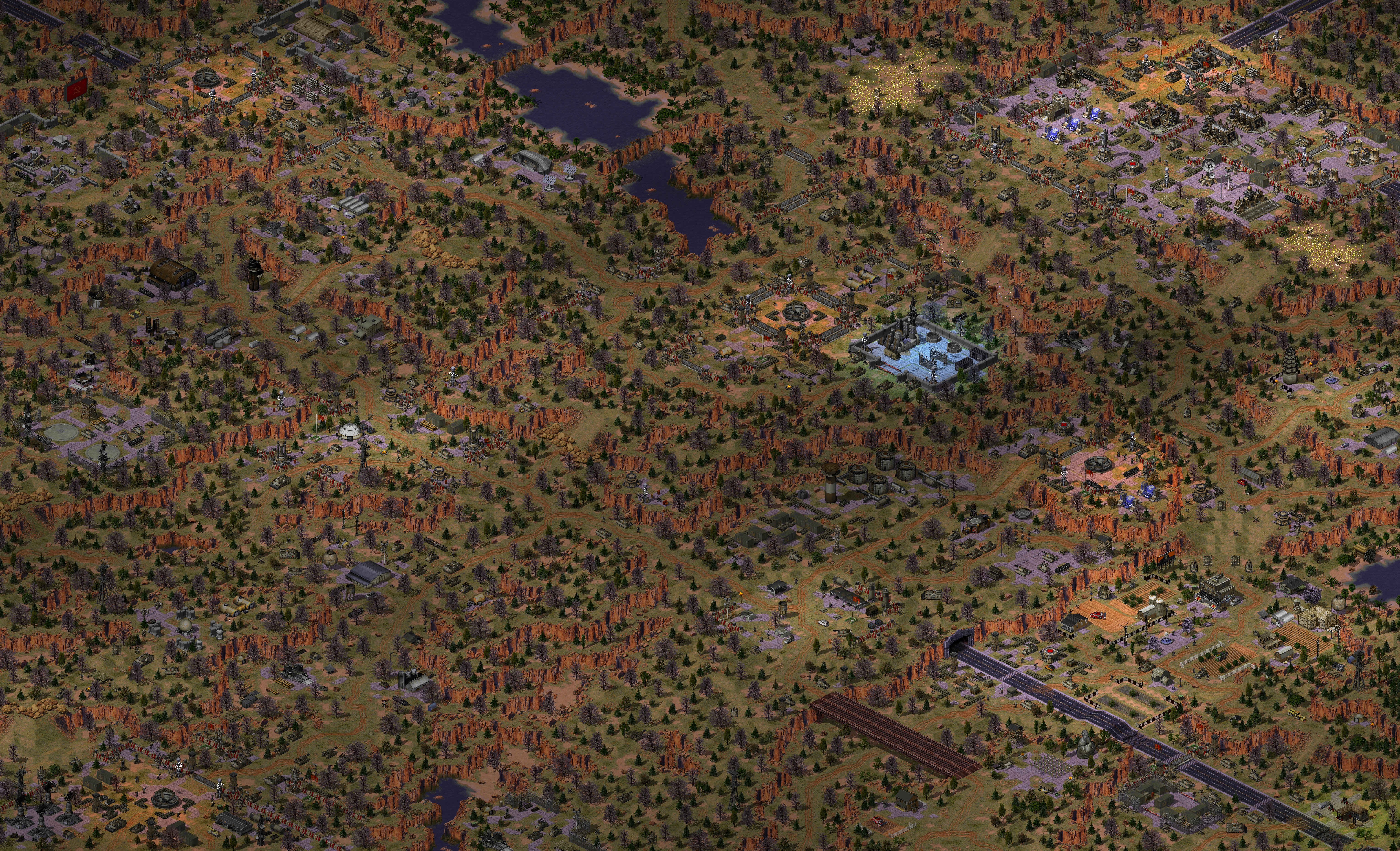 Rendered map: Soviet Mission 18: Heartwork