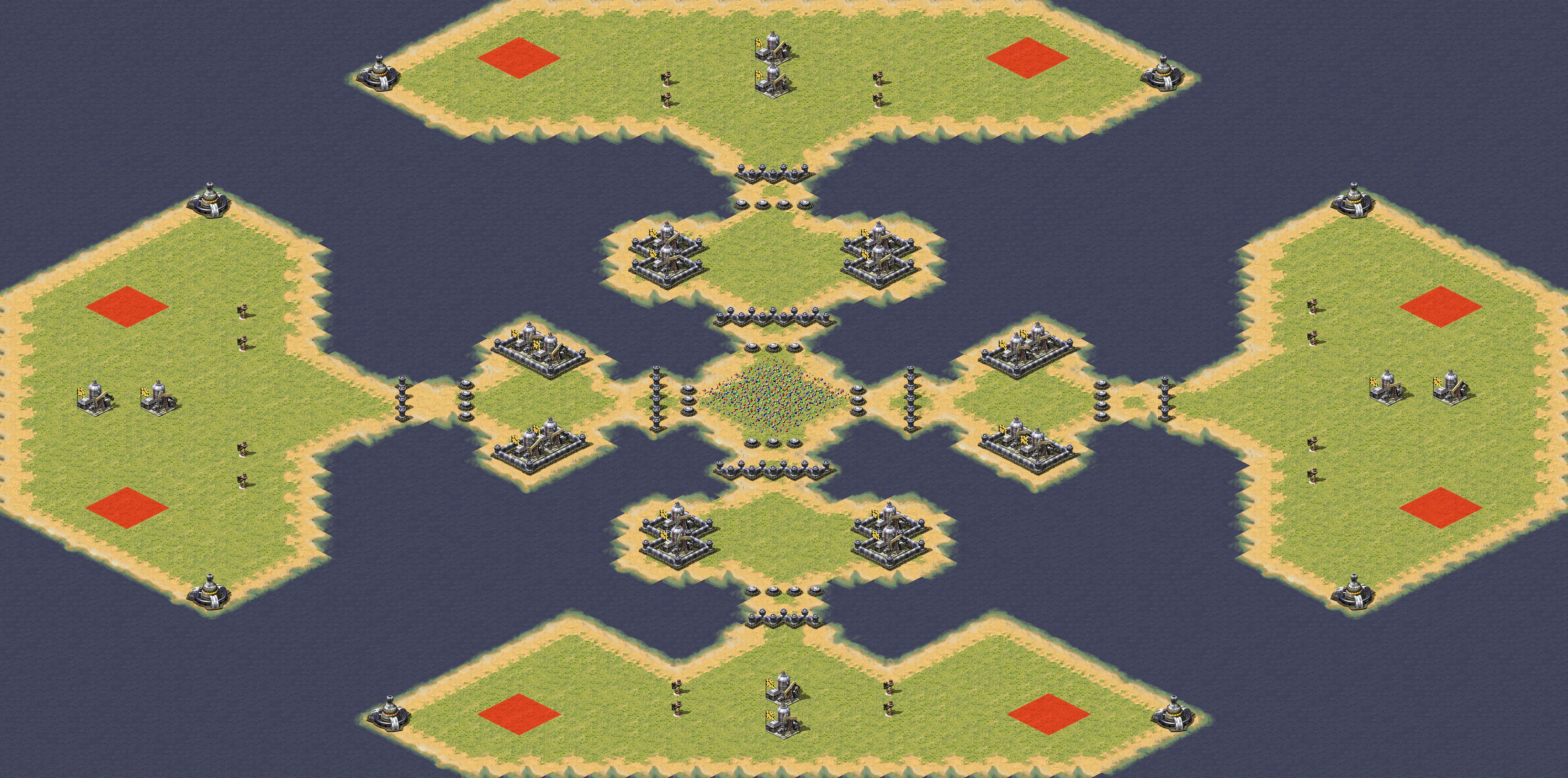 Rendered map: Edge 2v2v2v2