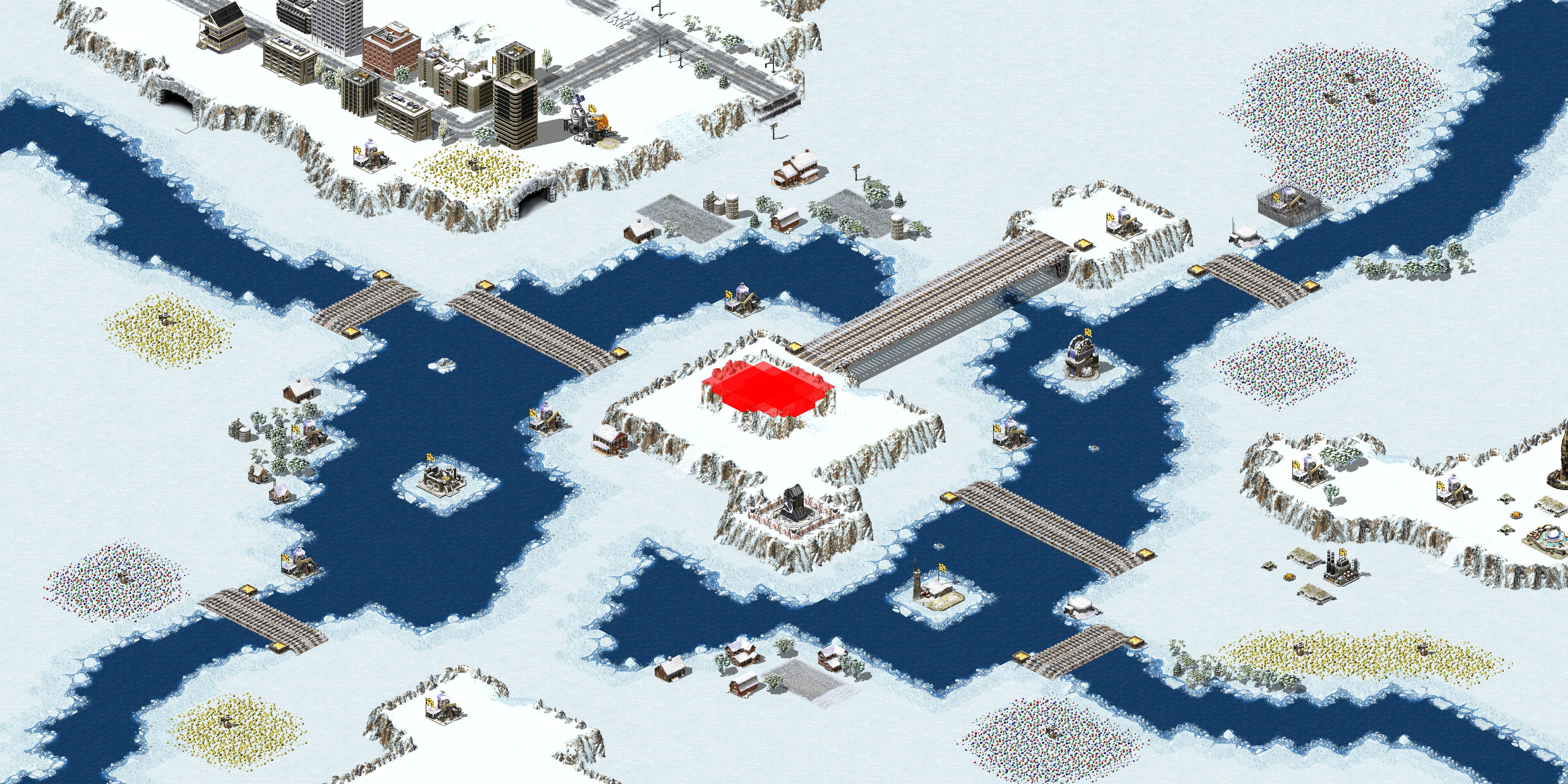 Rendered map: Escape Danger Island