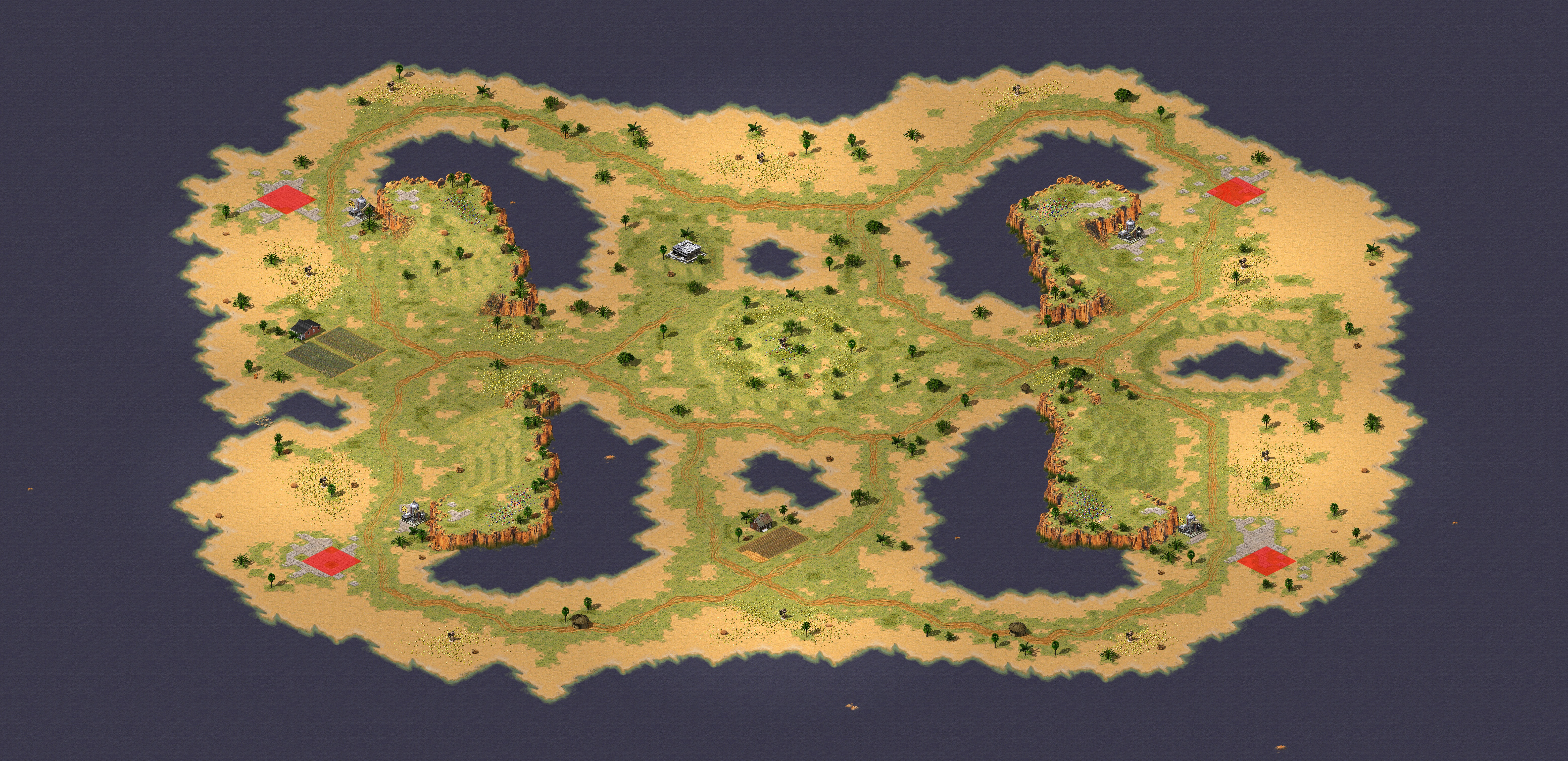 Rendered map: Genie's Wish