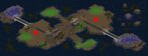 Rendered preview of Dueling Islands