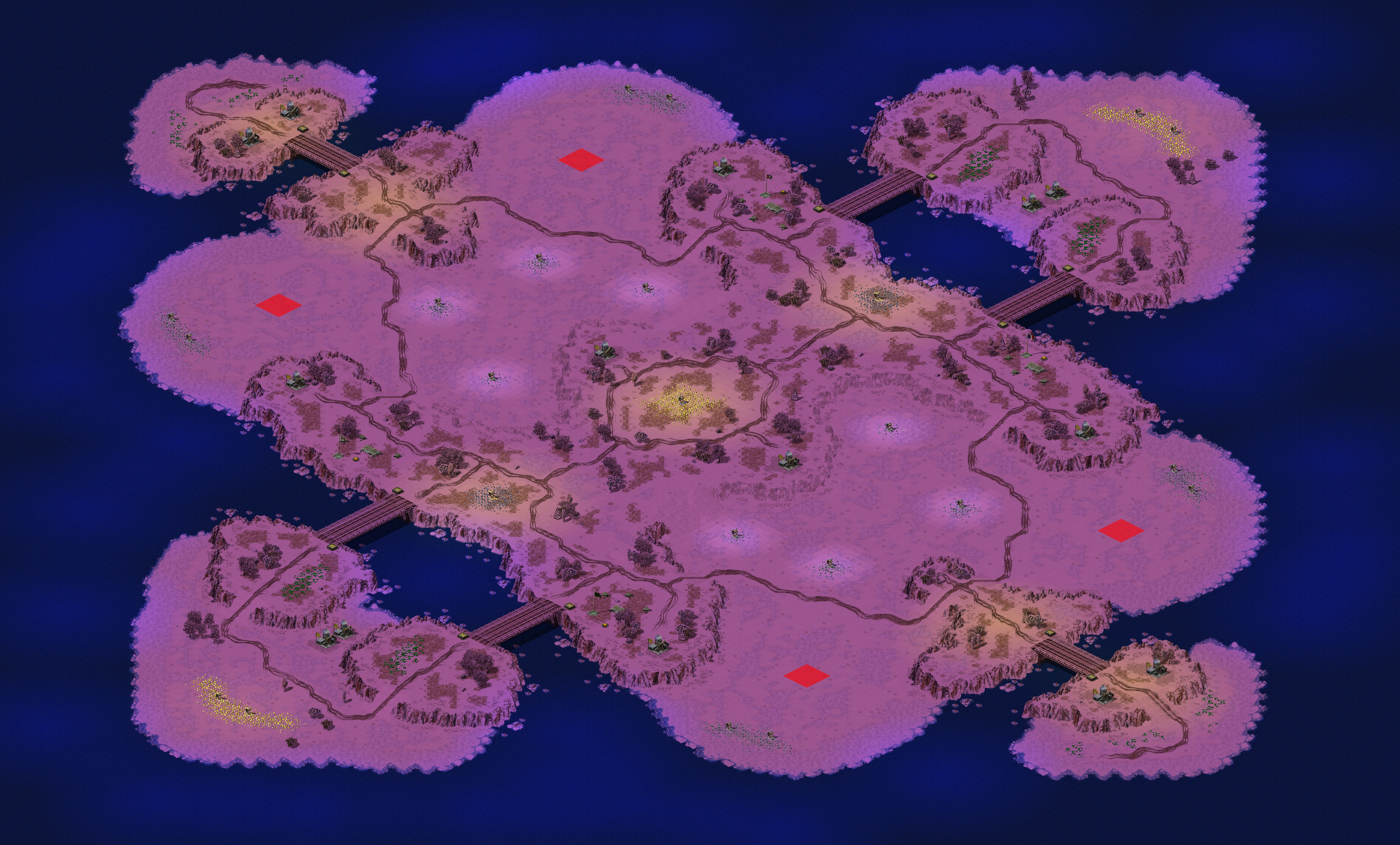 Rendered map: Polar Oblong