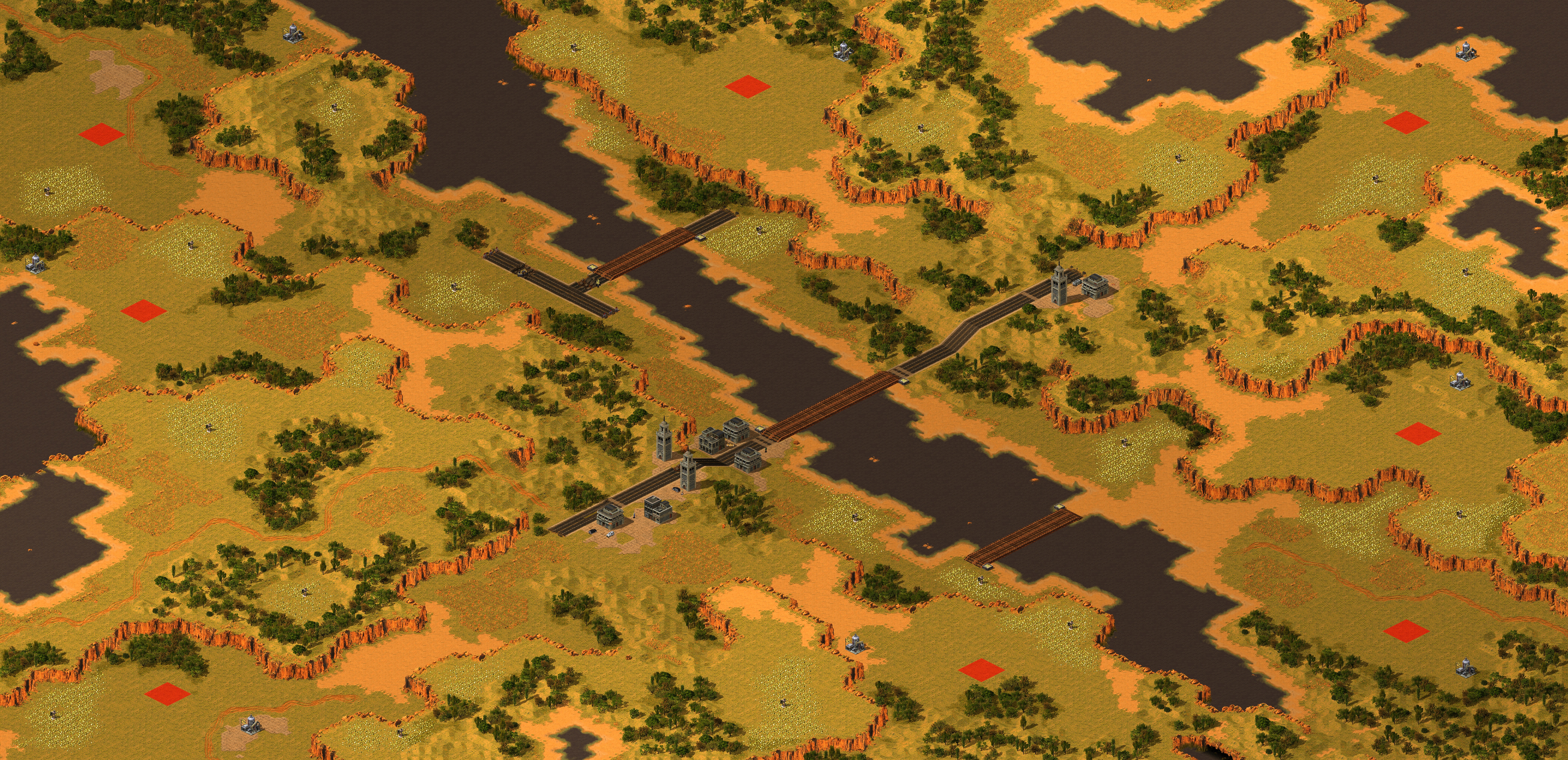Rendered map: 森林大火