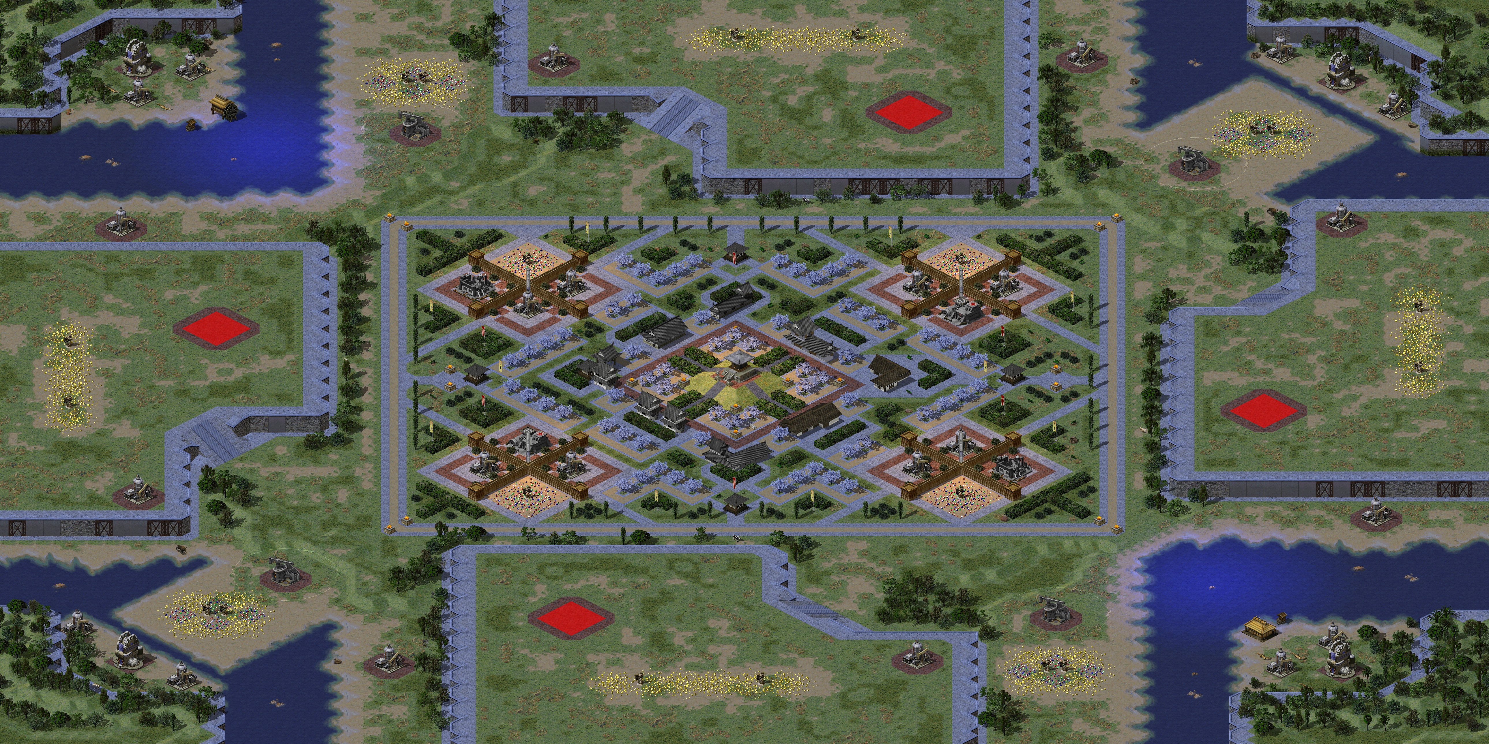 Rendered map: Lost Alley