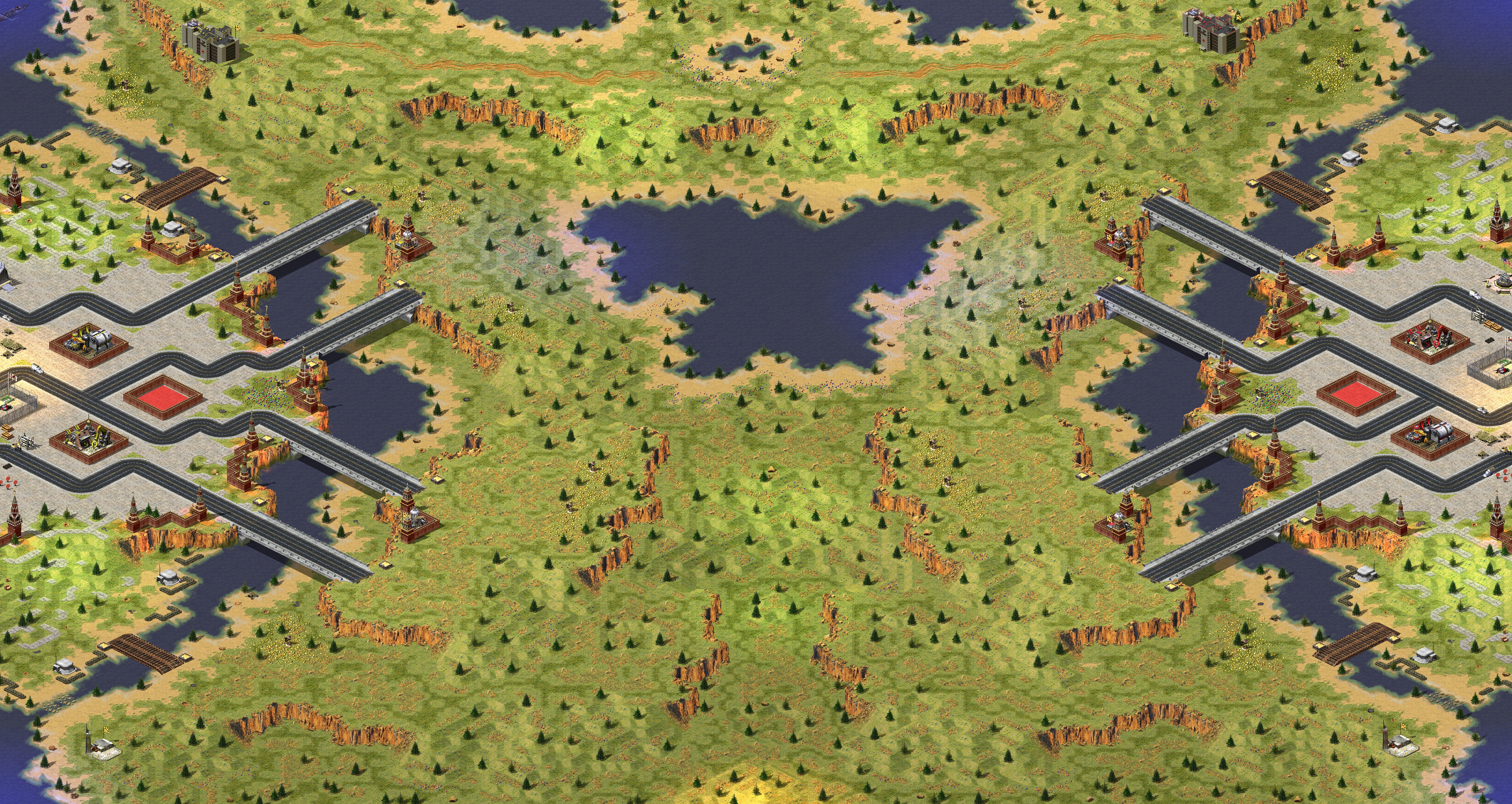 Rendered map: Unholy Fortress