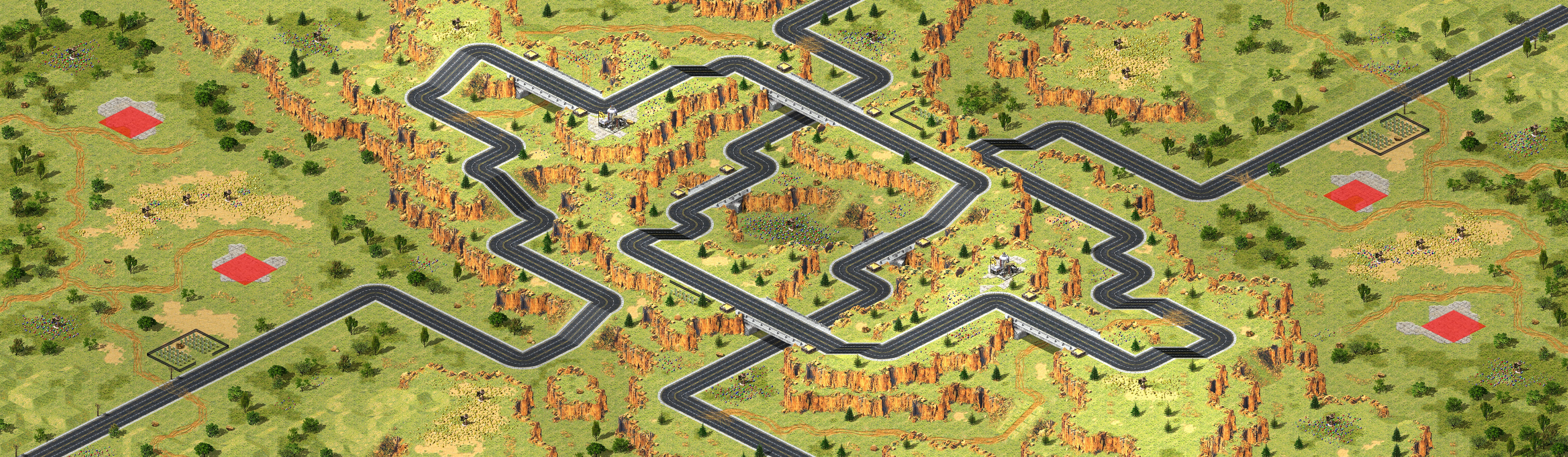 Rendered map: Deadly Road