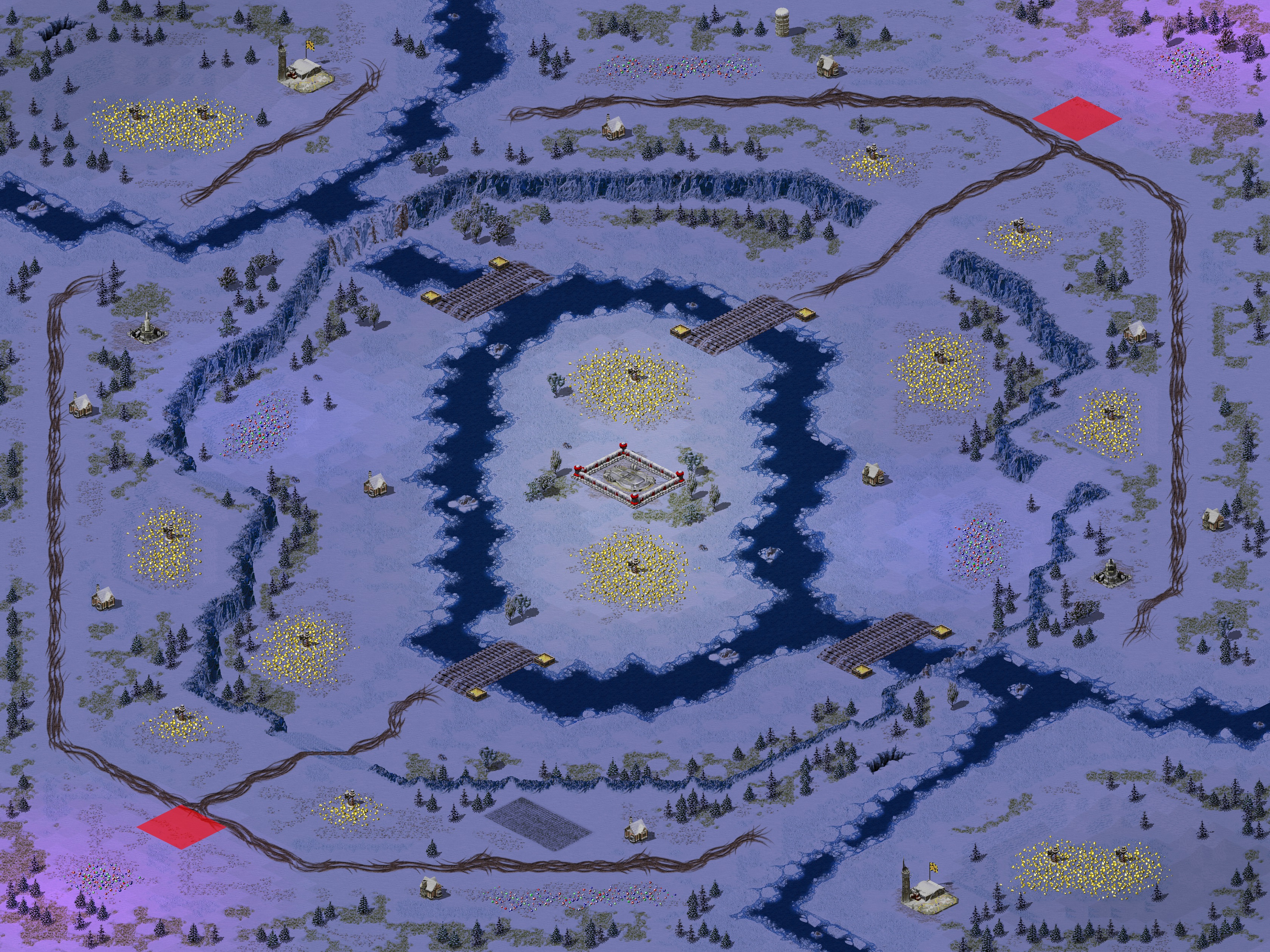 Rendered map: Snow Revision
