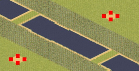 Rendered preview of 4v4 Gem Shores