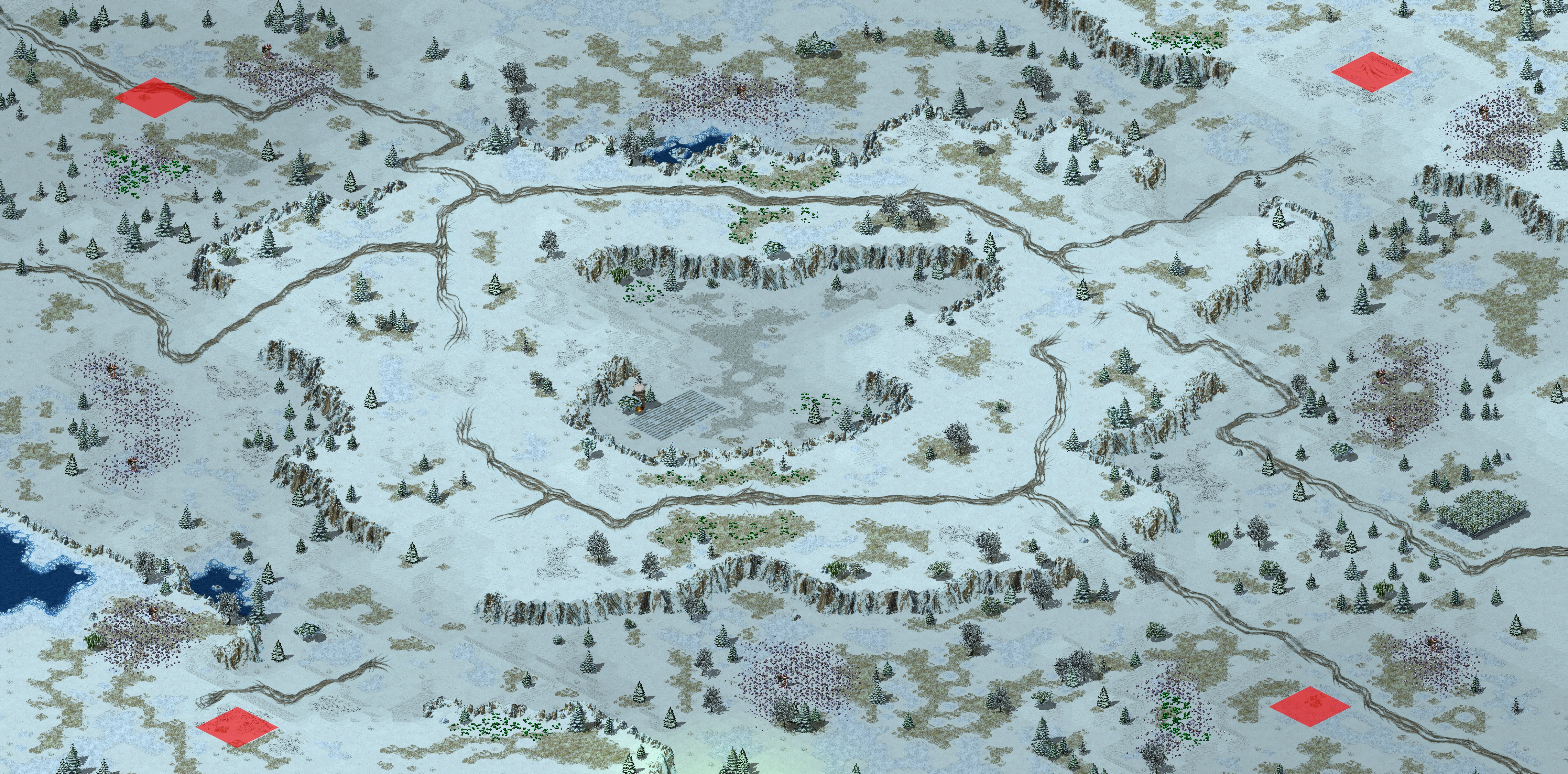 Rendered map: North Waves