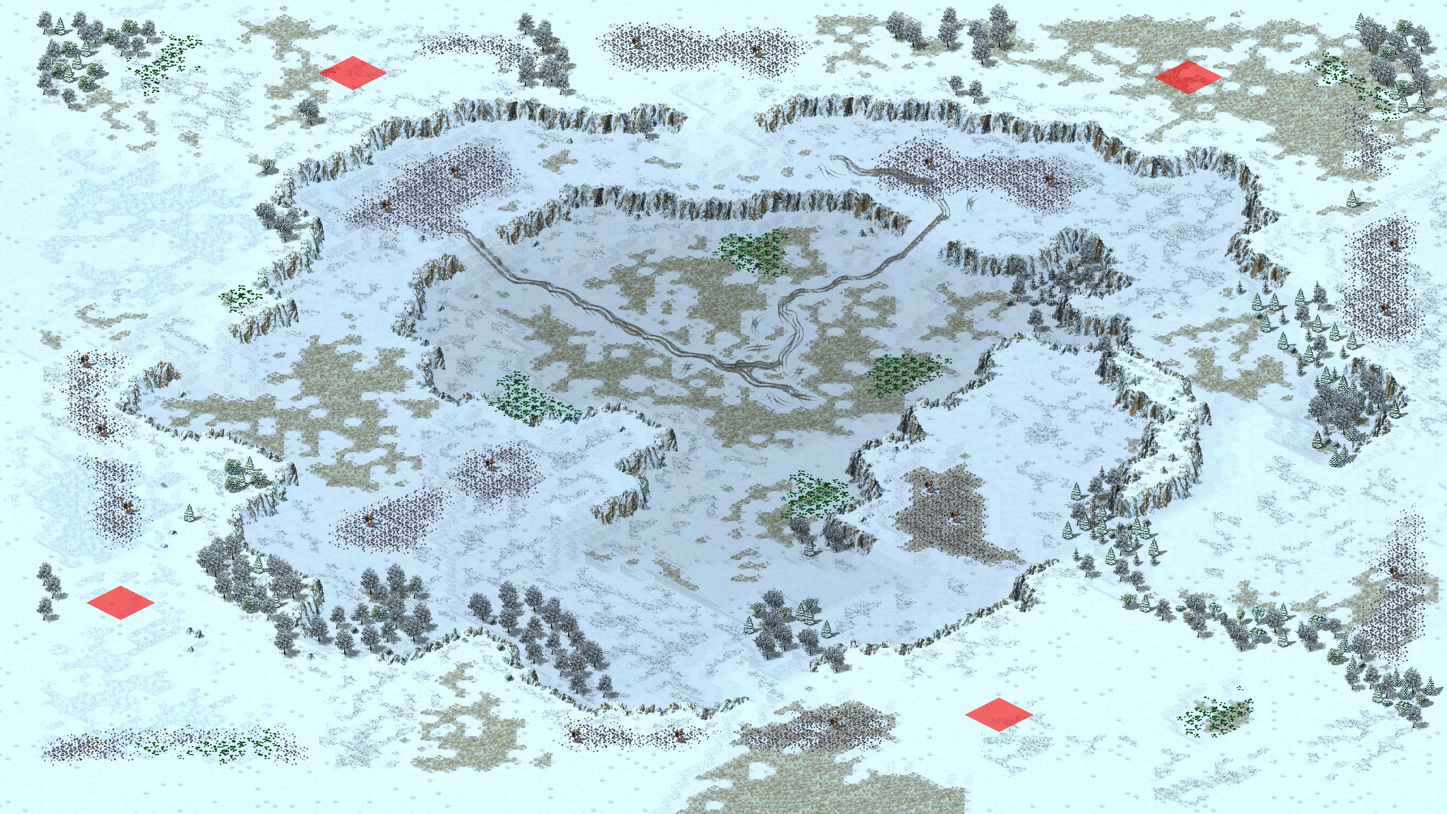 Rendered map: [Pro] [4] Heck Freezes Over