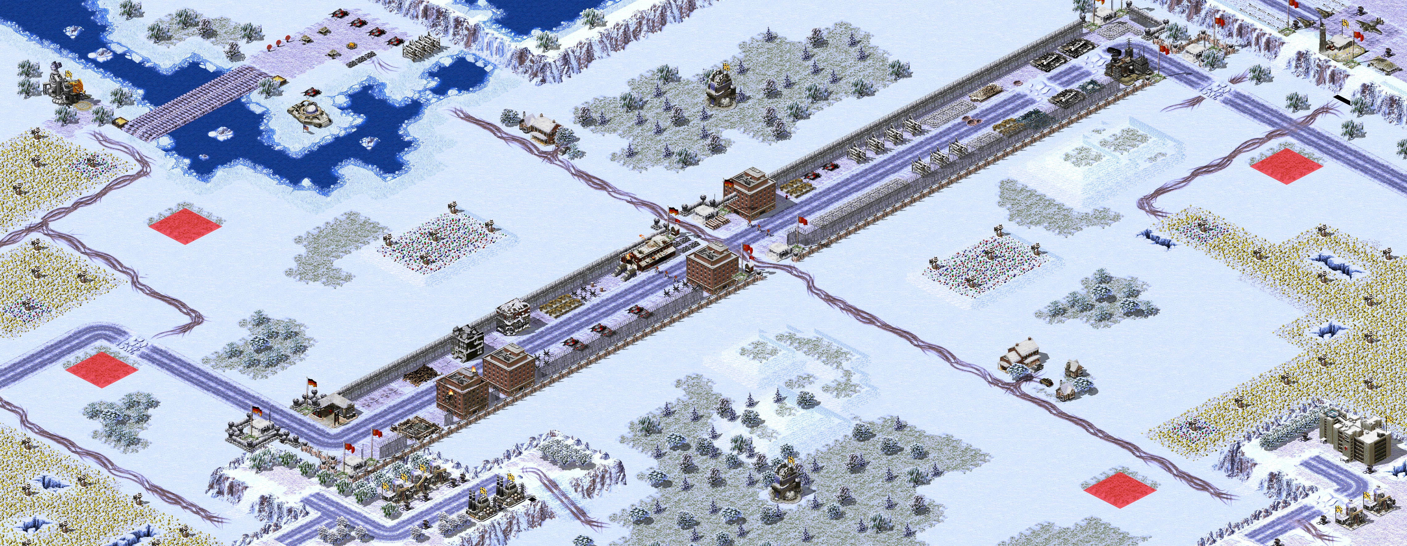Rendered map: Medal of Honor: Border Town