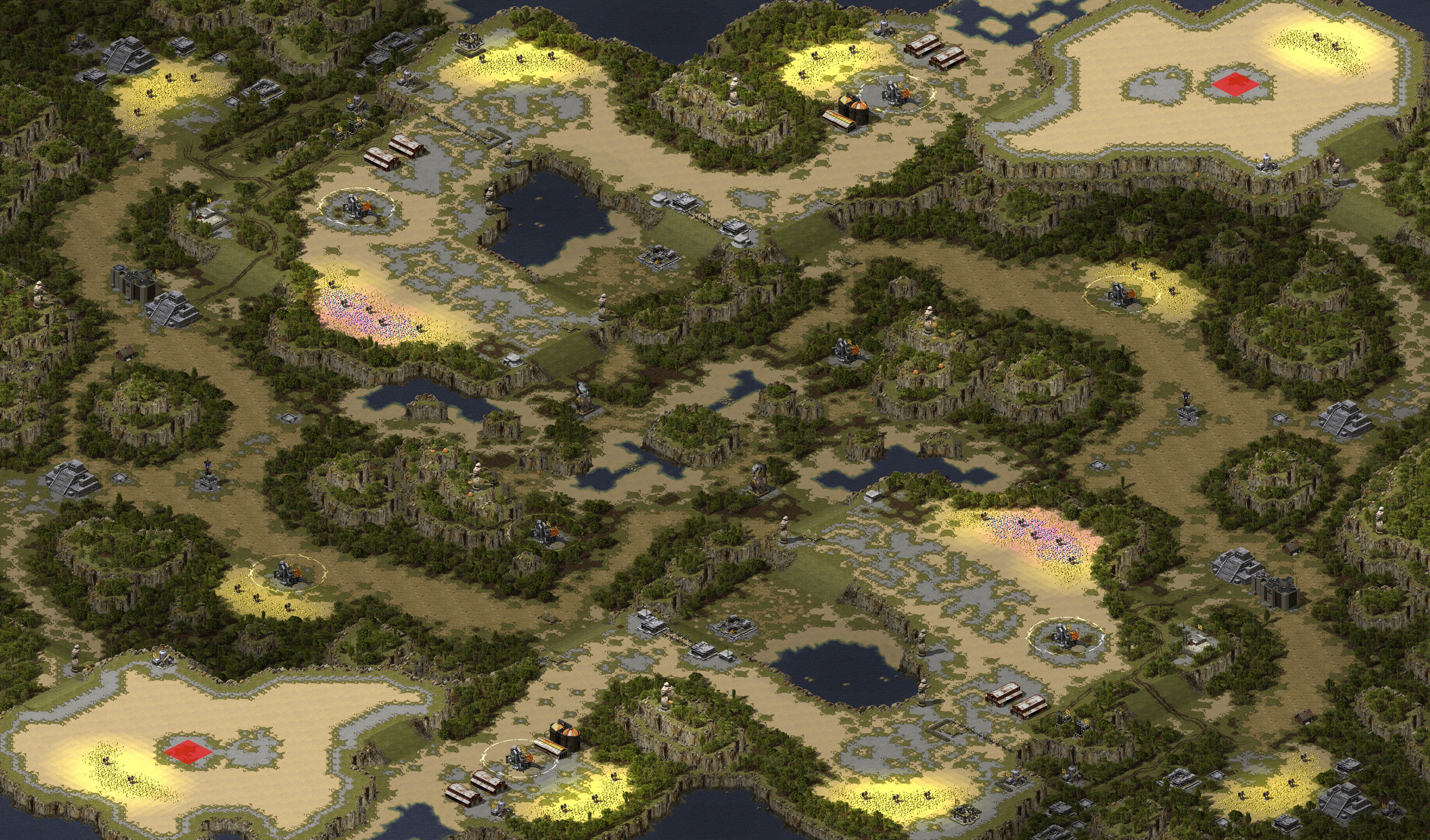Rendered map: Overgrowth