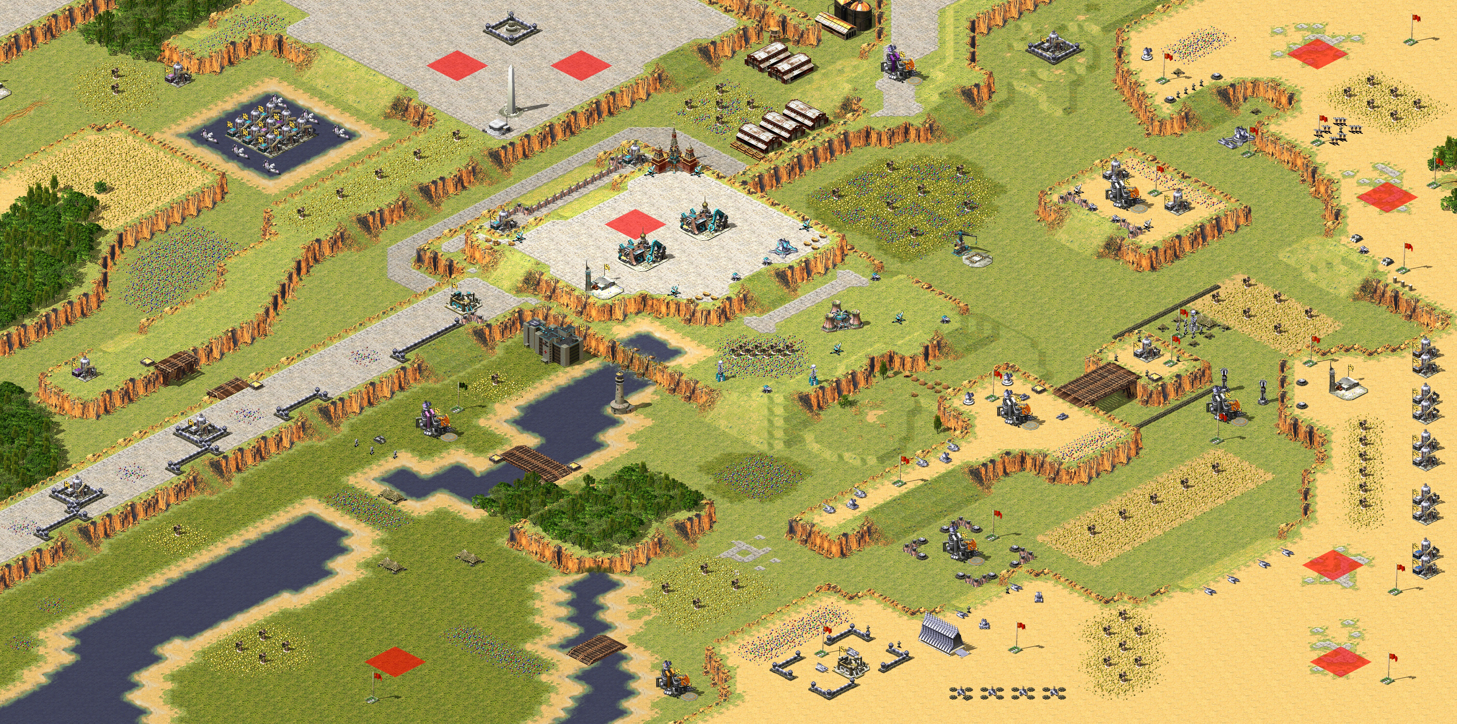 Rendered map: Tiger Gate Battle (New)