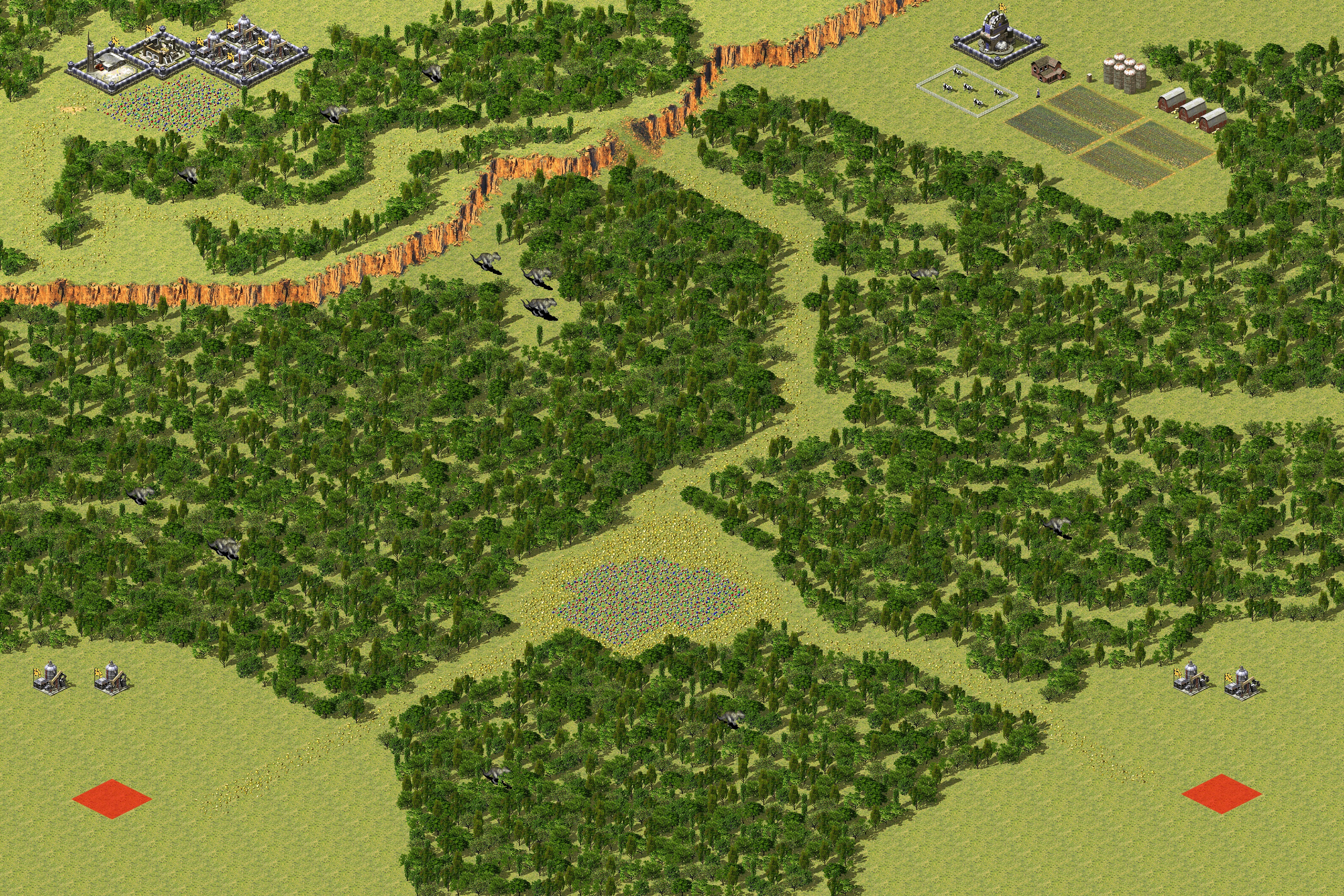 Rendered map: Forgotten Forest