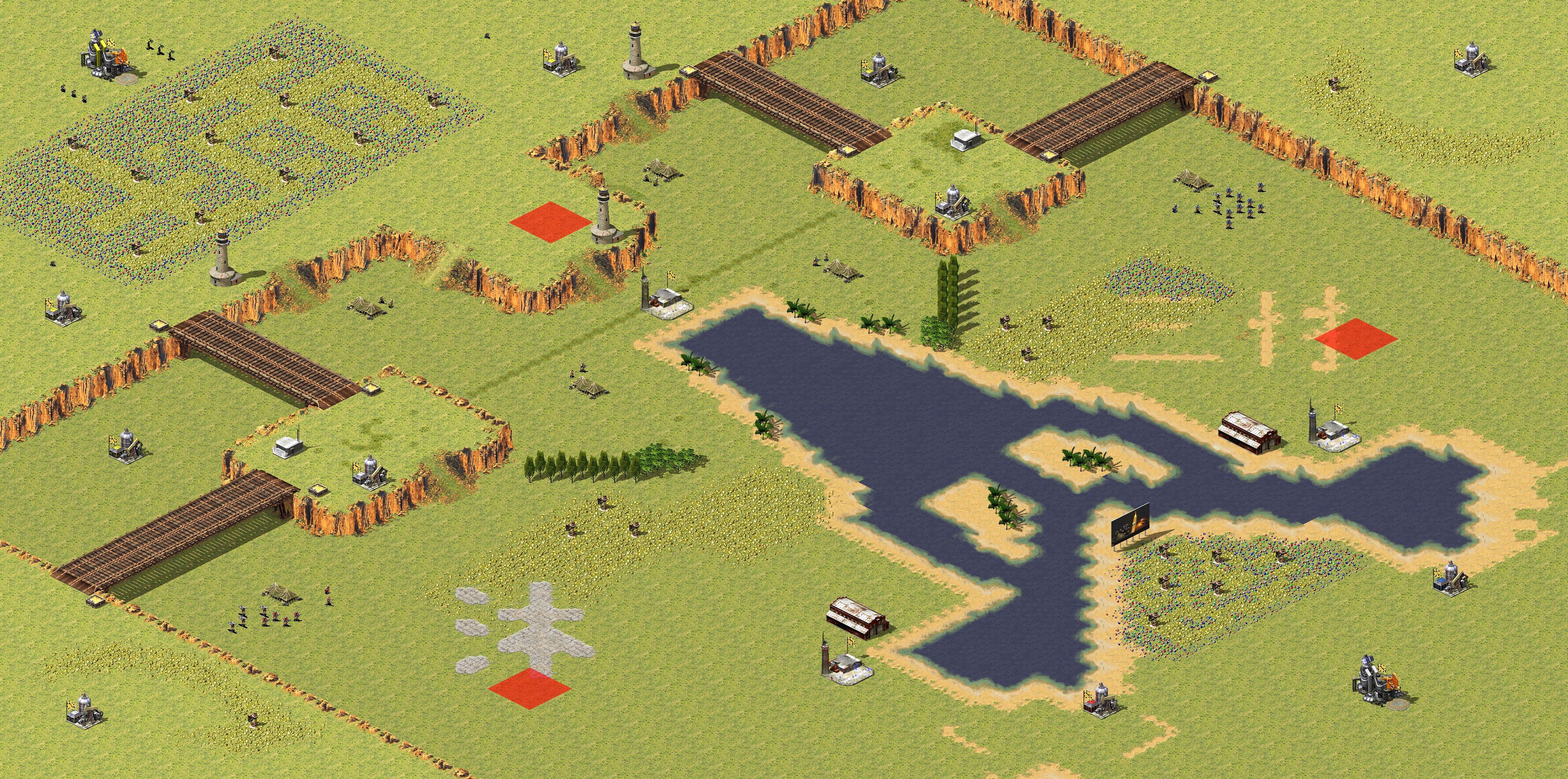 Rendered map: Strength and Trust