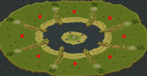 Rendered preview of Gold Prism Island
