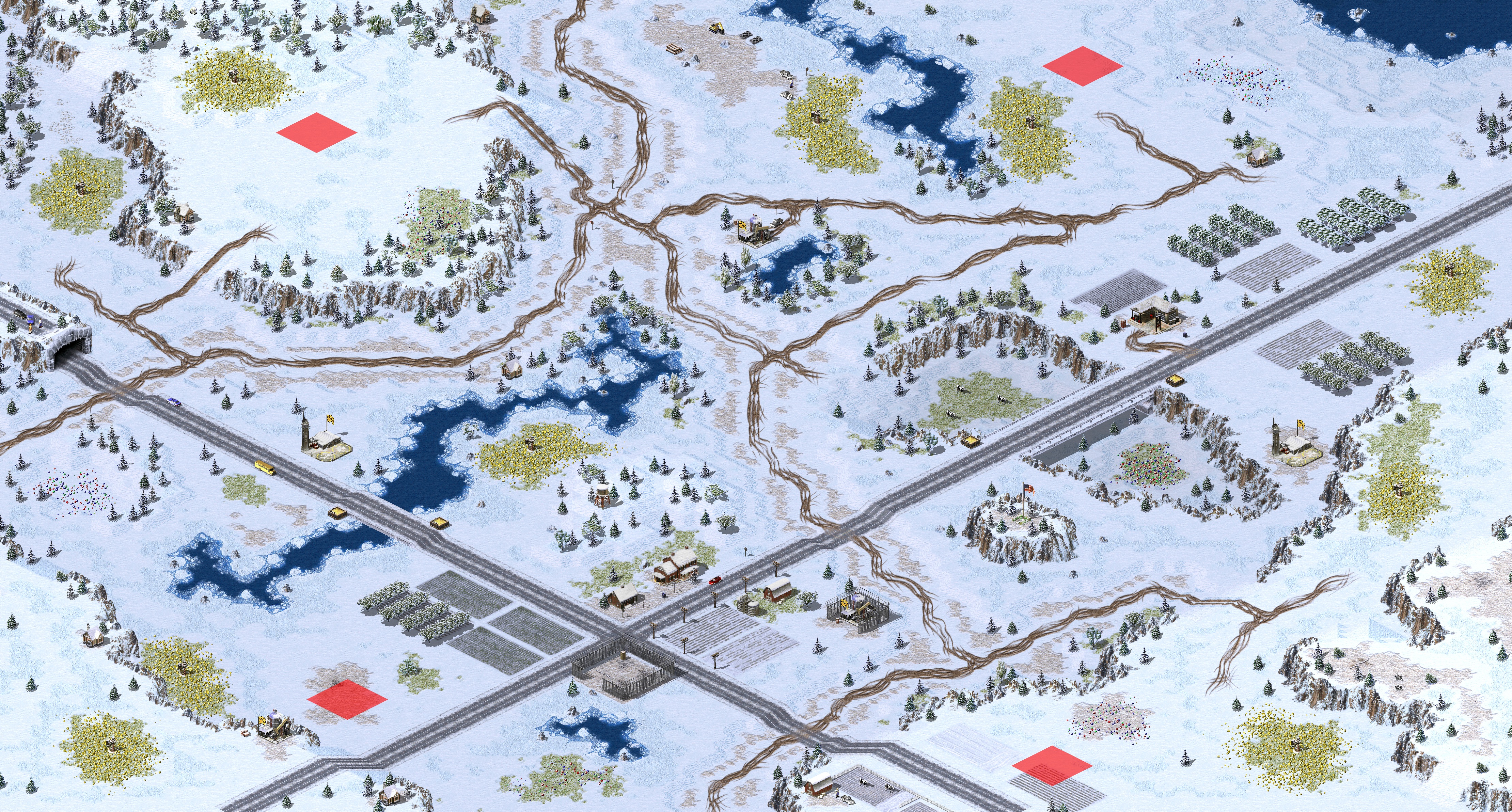 Rendered map: Yellowstone (4)