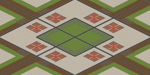Rendered preview of Citadel Land War - Free for All