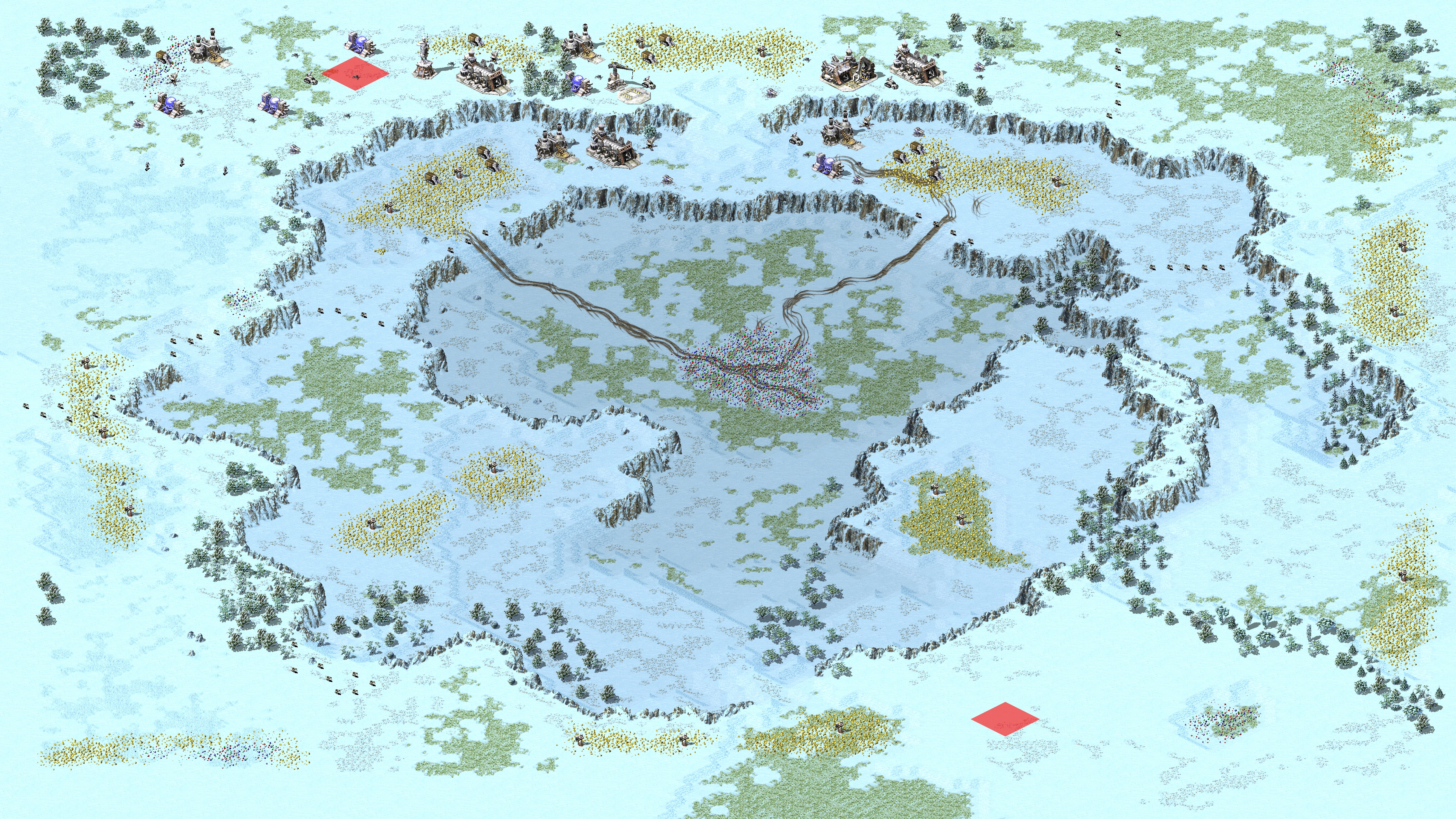 Rendered map: T18-营长考试图-C位置