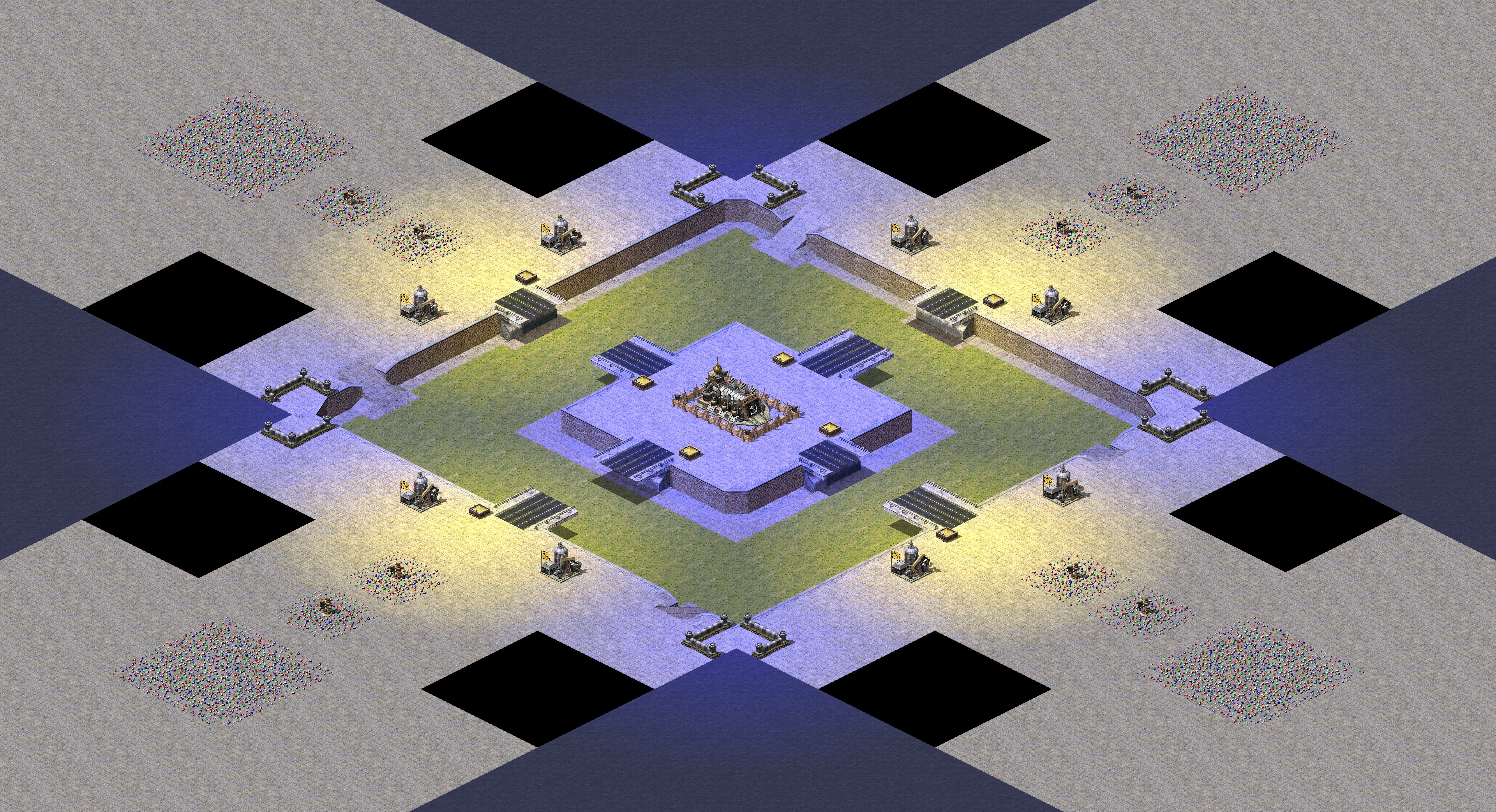 Rendered map: Super War Factory Patch