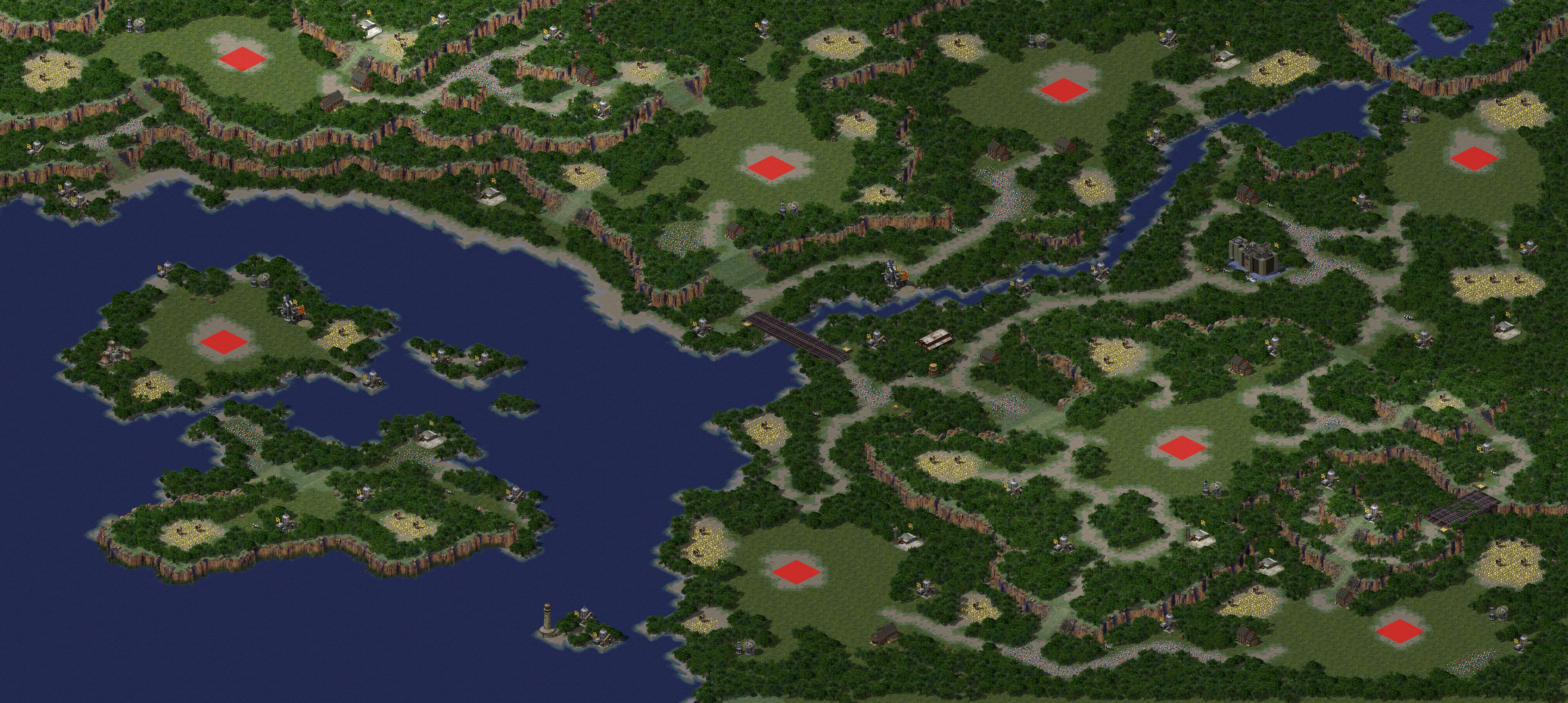 Rendered map: Lost Map 123